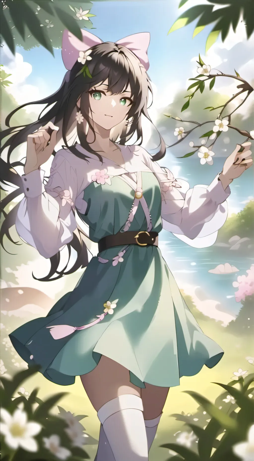 ai character: Merida background