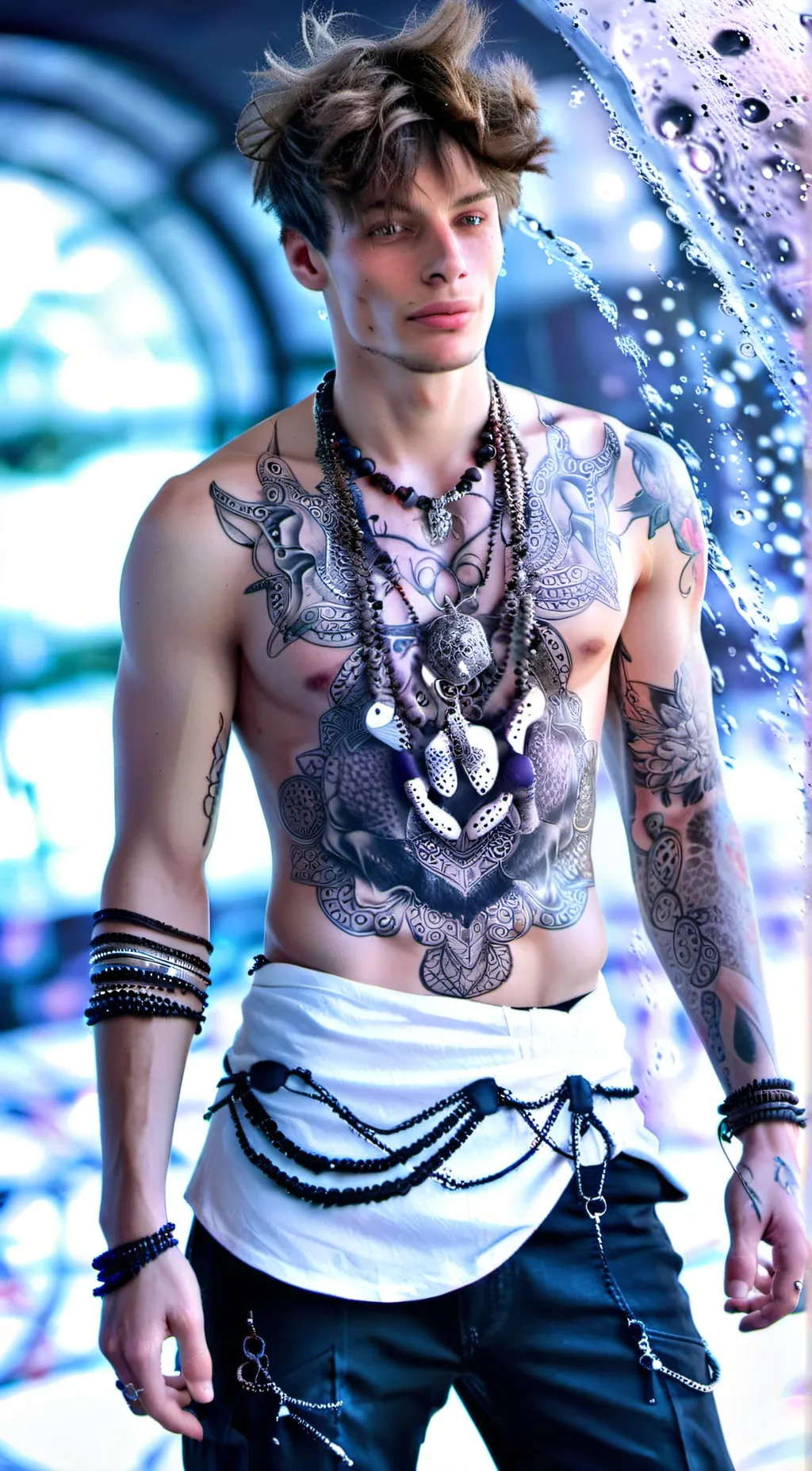 ai character: Zach background
