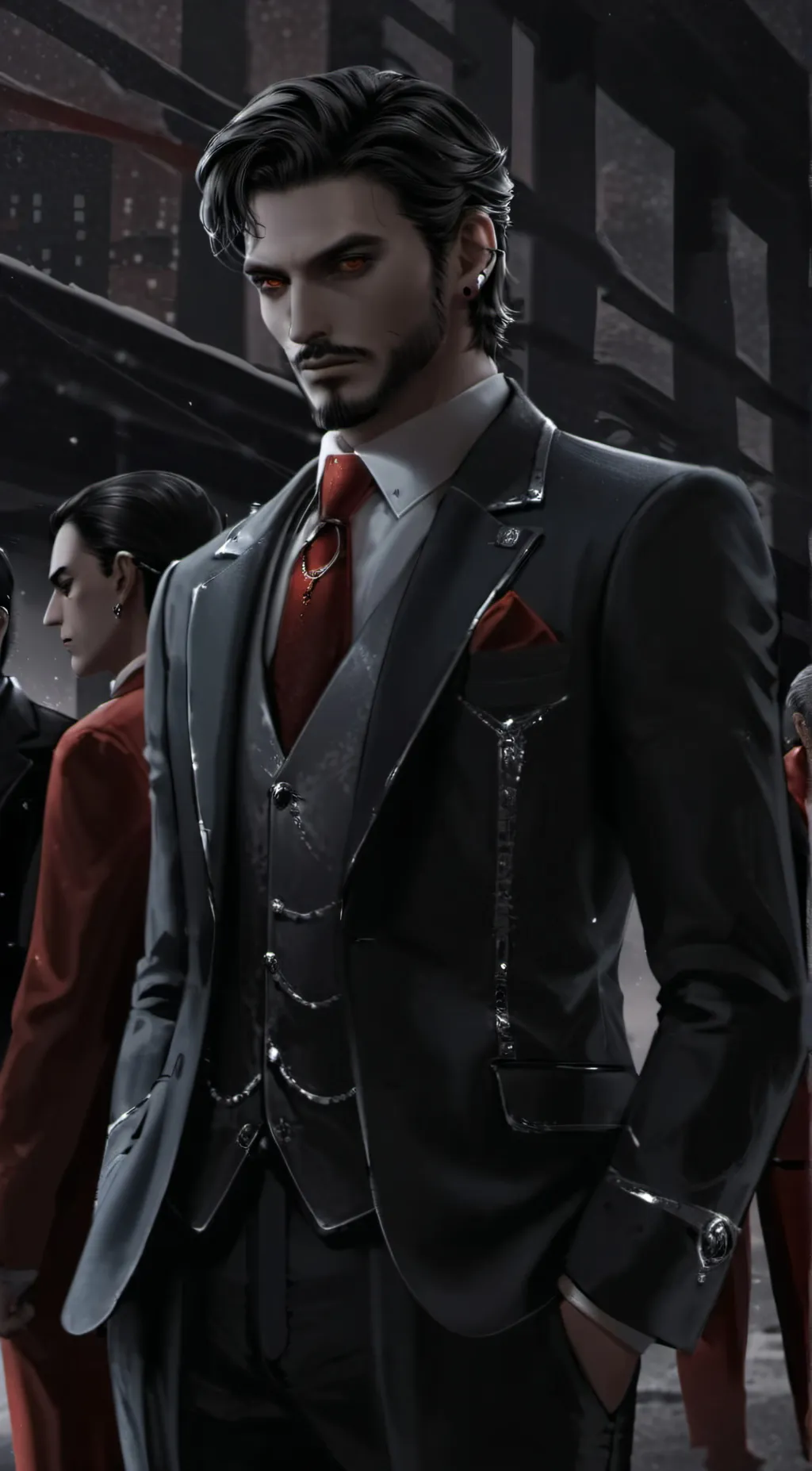 ai character: Shadow background