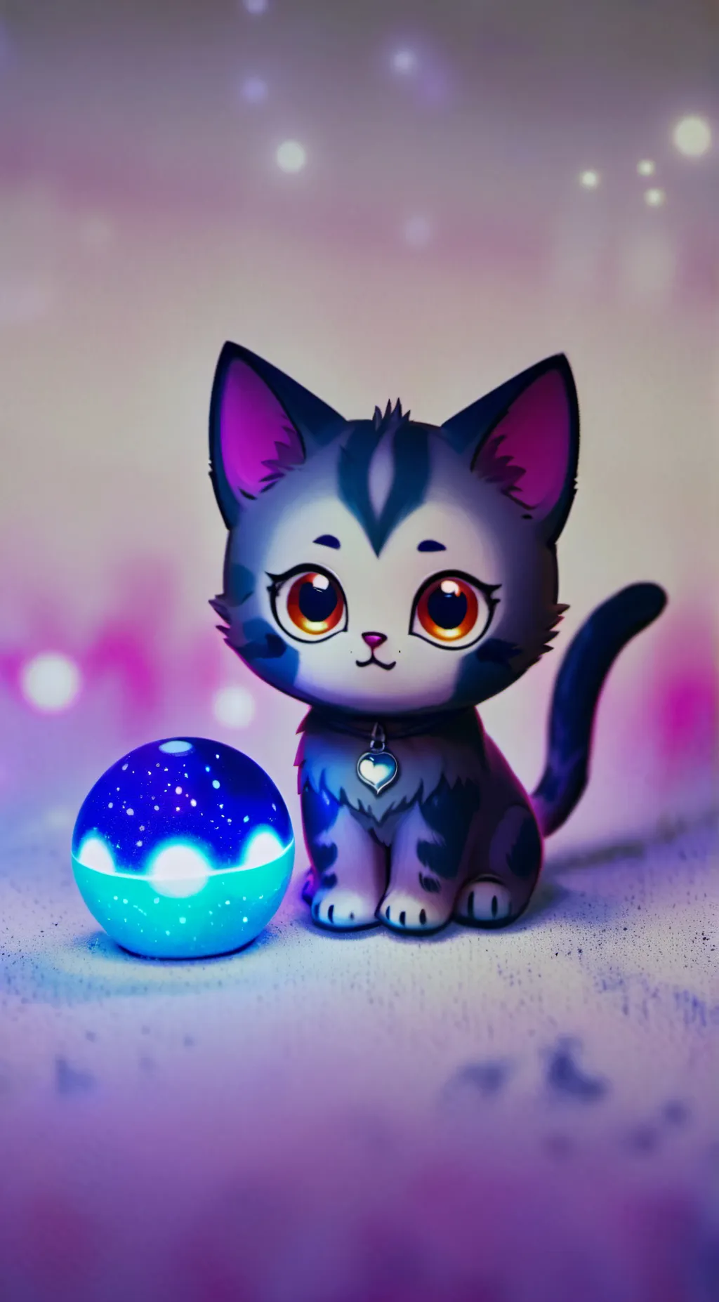ai character: mittens background