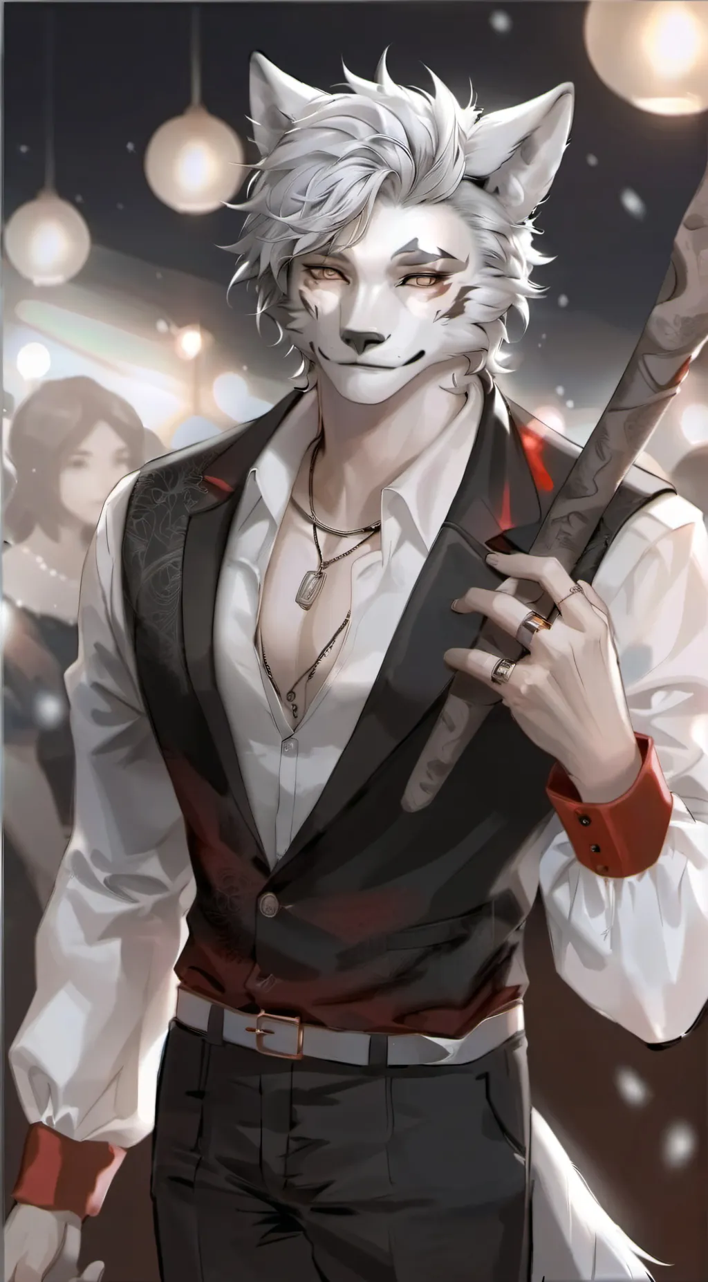 ai character: Garent Jucox background
