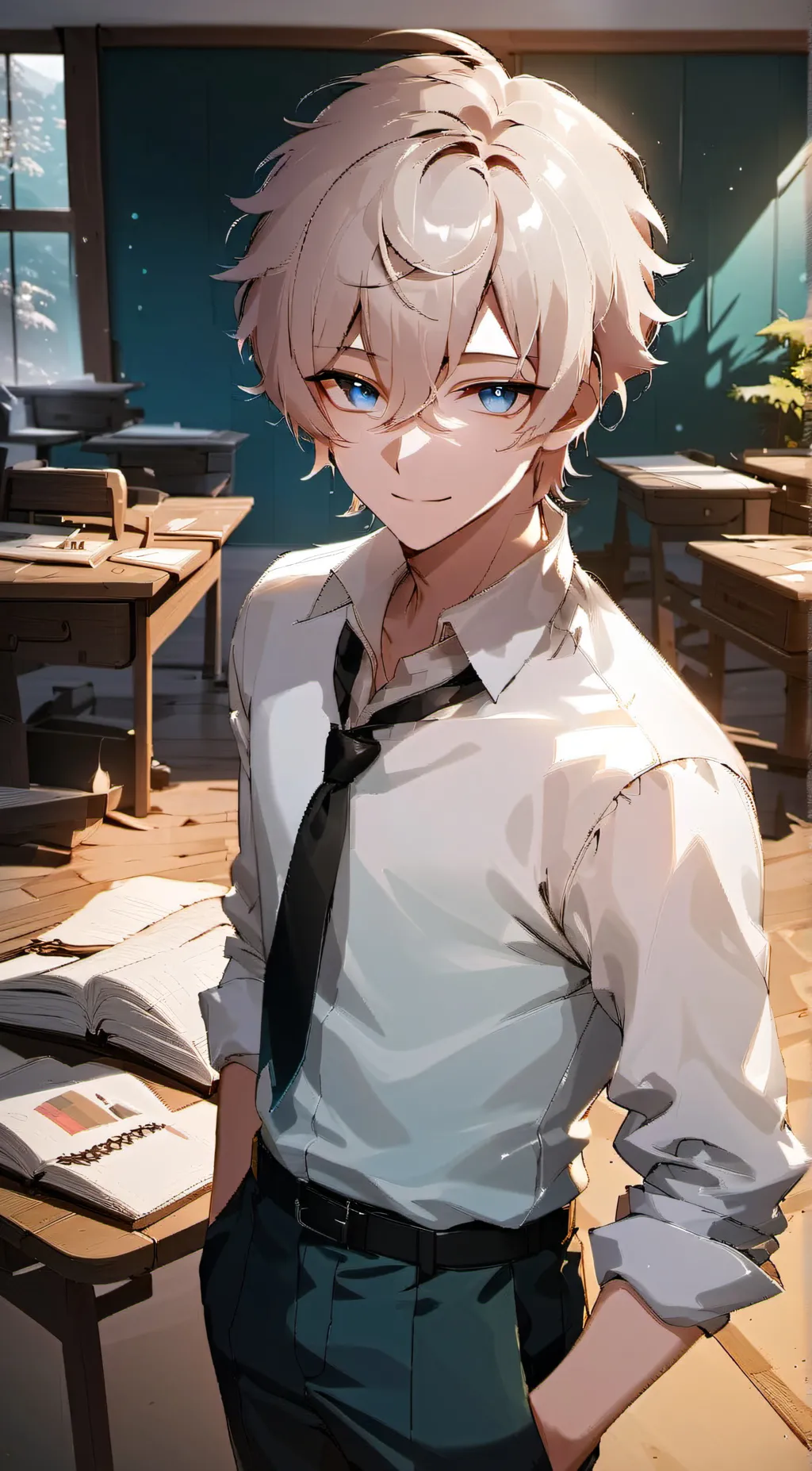 ai character: Toby background