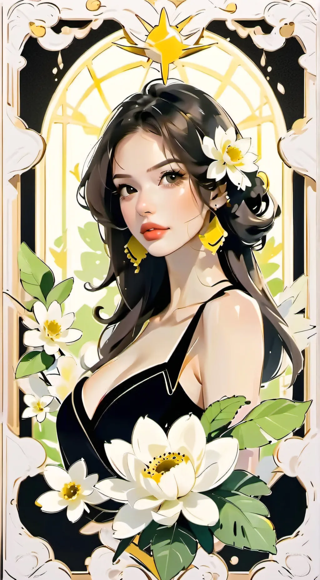 ai character: Yo background