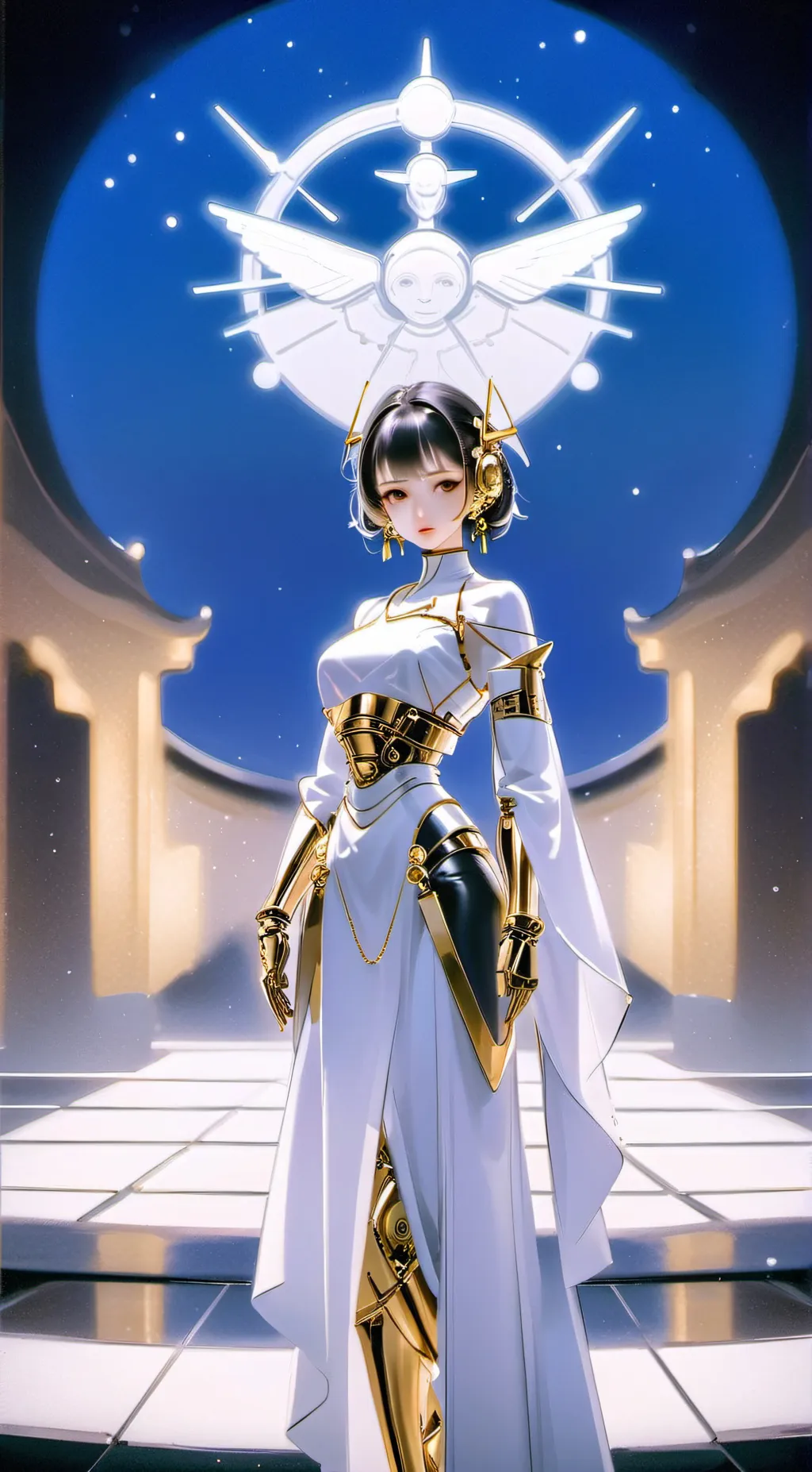 ai character: Sasha background