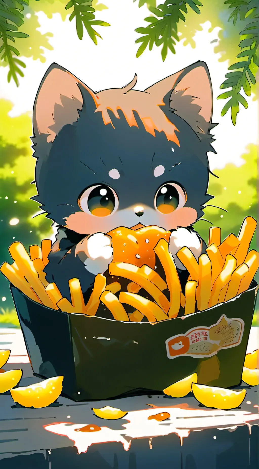 ai character: milo background
