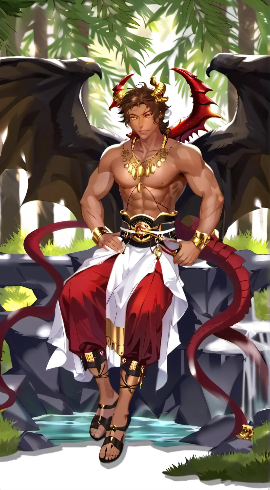 ai character: Arrogon background