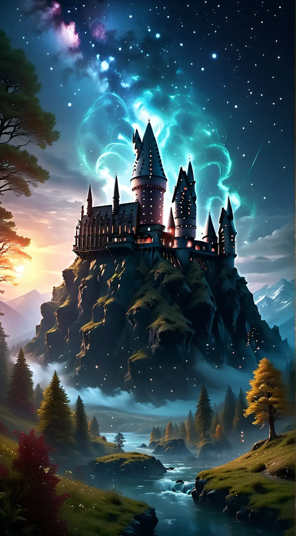 ai character: harry potter background