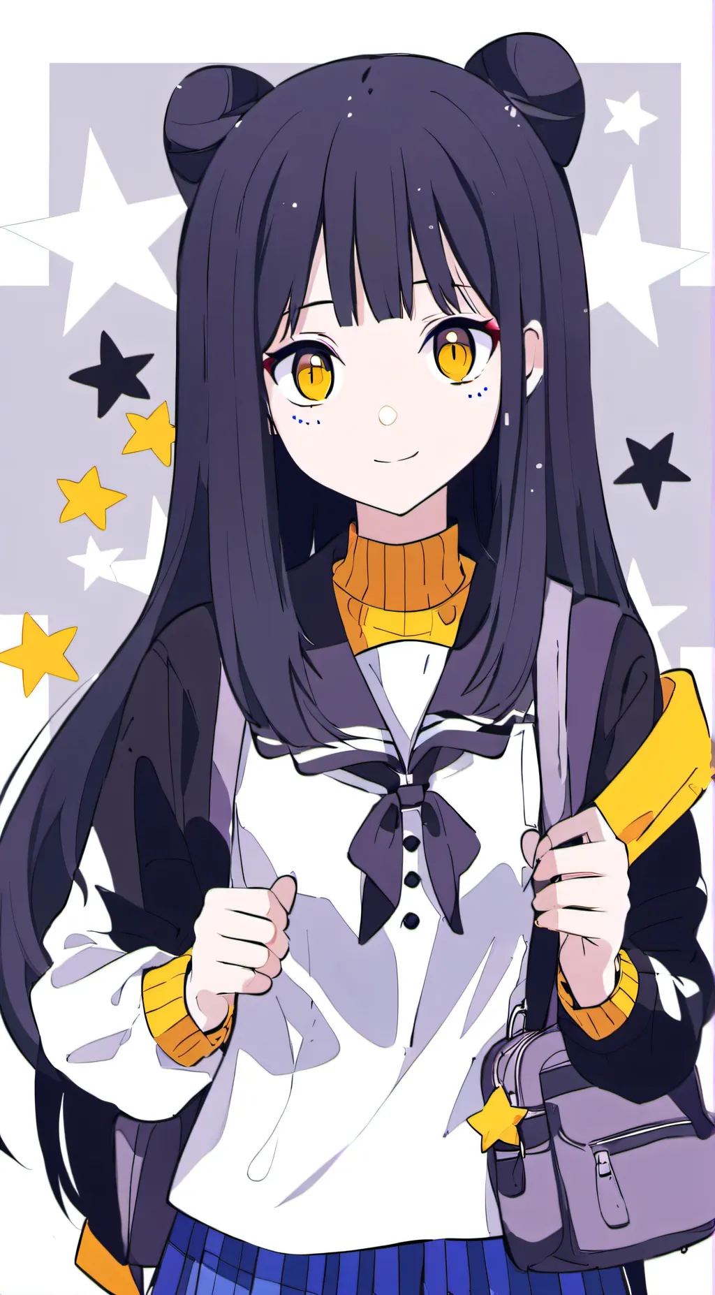 ai character: Hoshiko  background