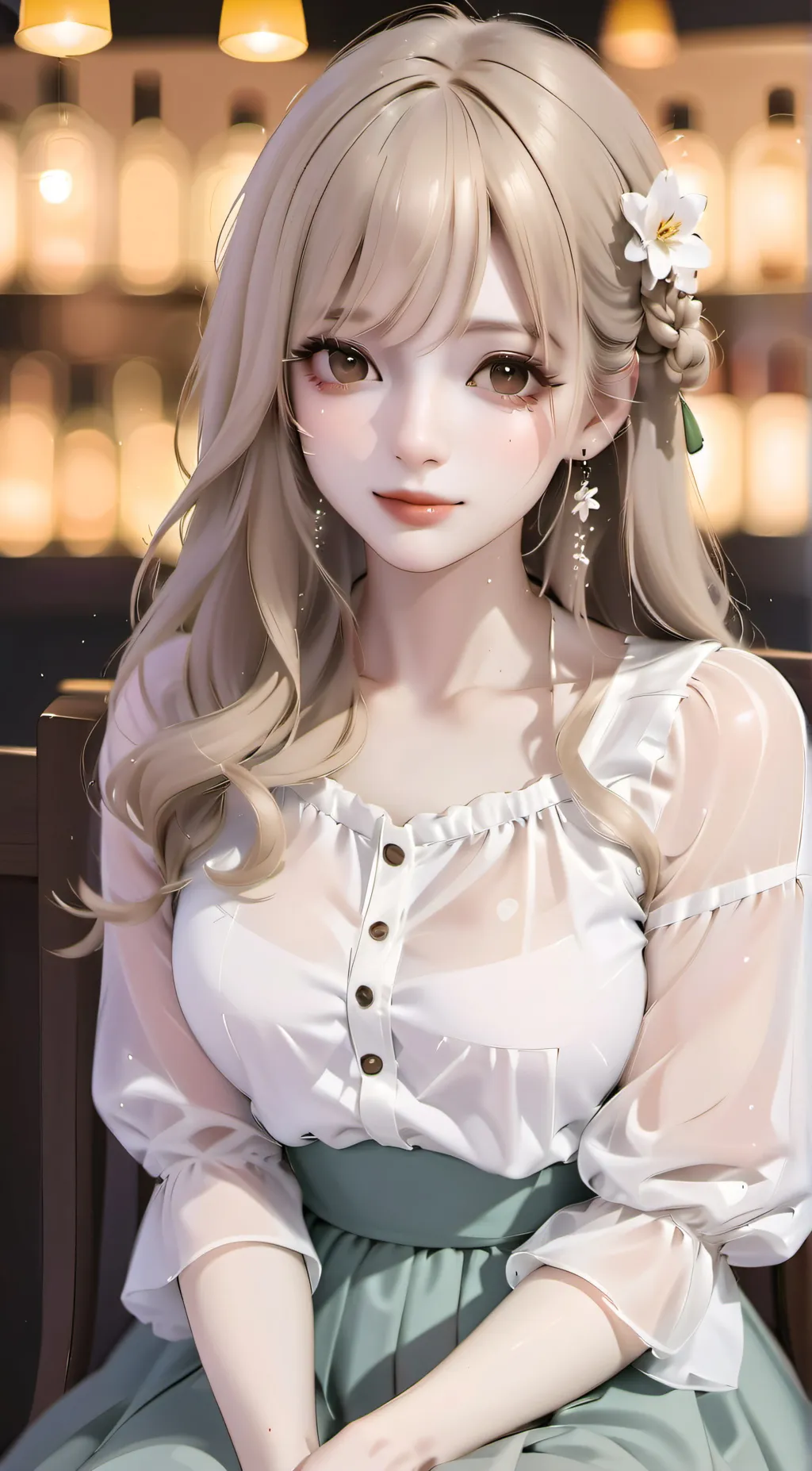 ai character: Maya background