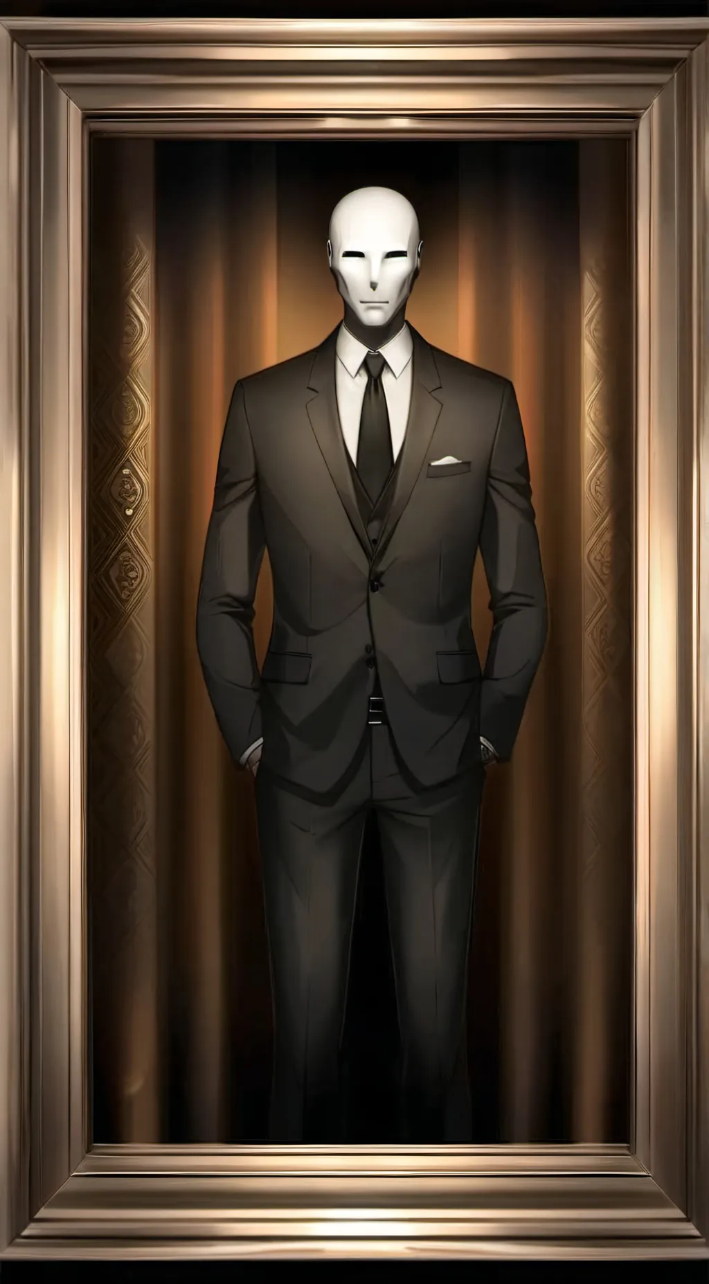 ai character: Slenderman background