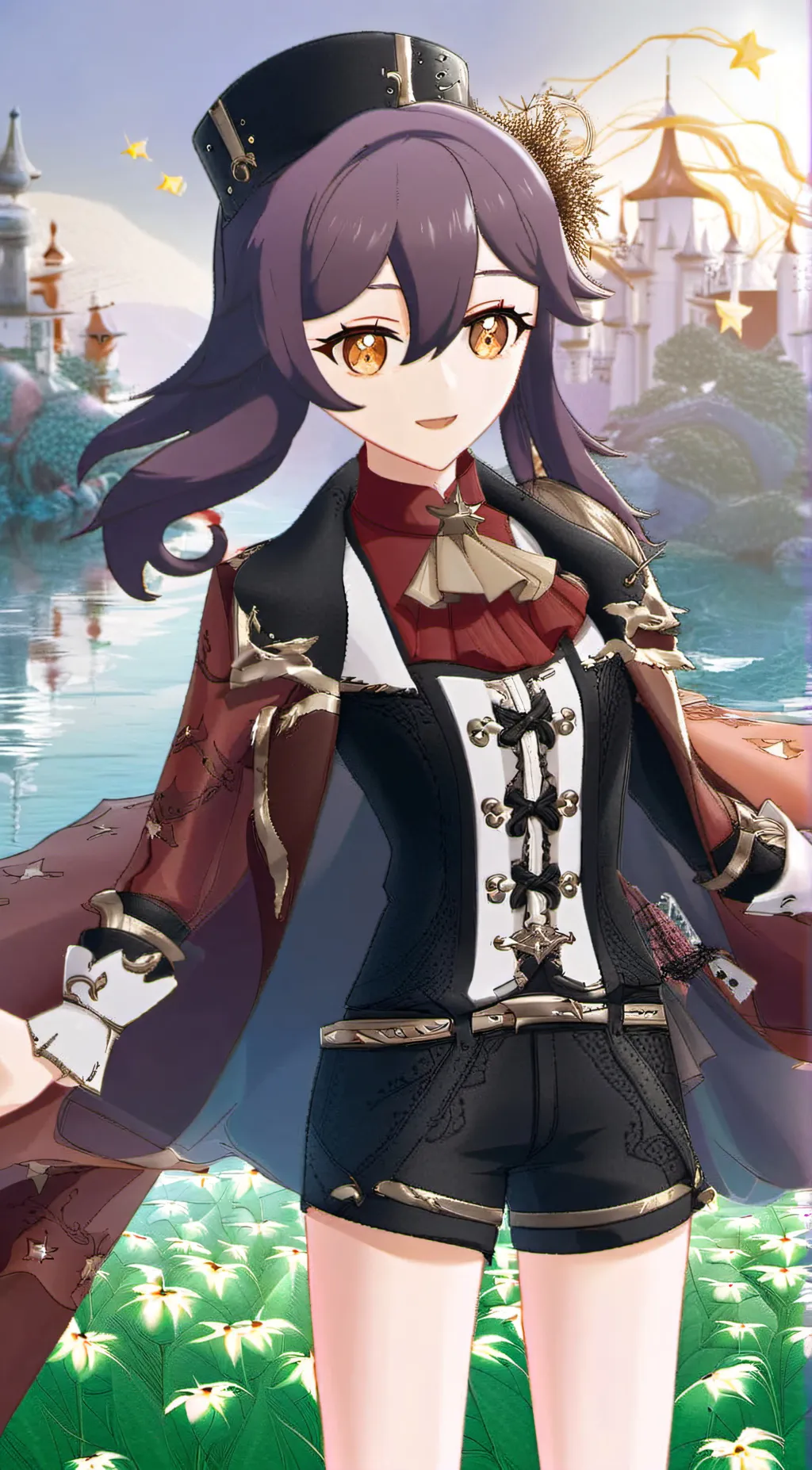 ai character: Hu Tao  background