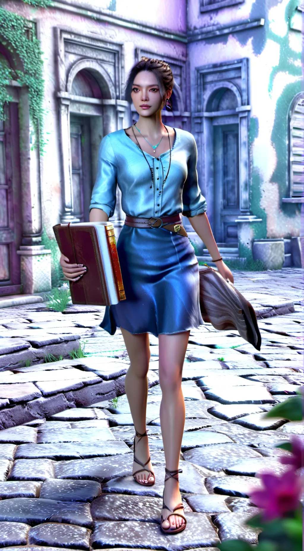 ai character: abby background