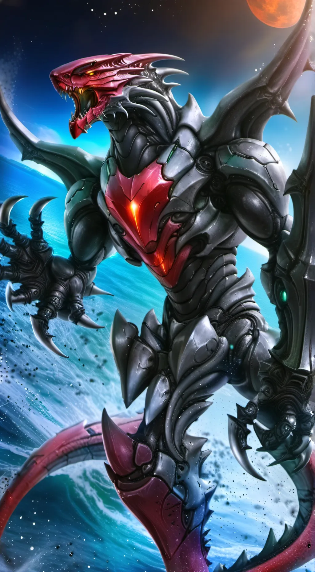ai character: Ridley background