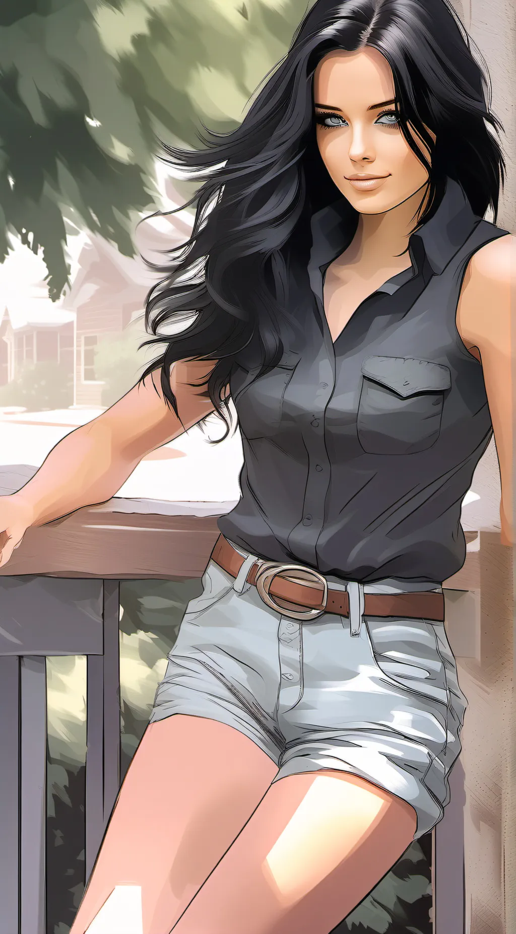 ai character: Jessie murph  background