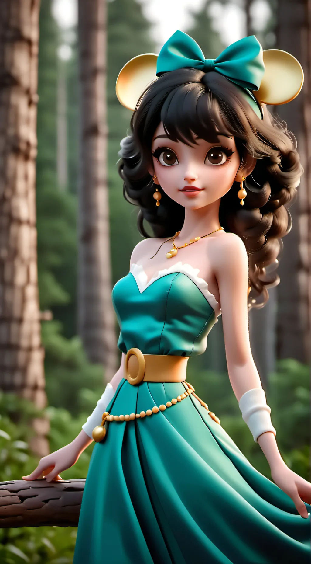 ai character: Ella  background