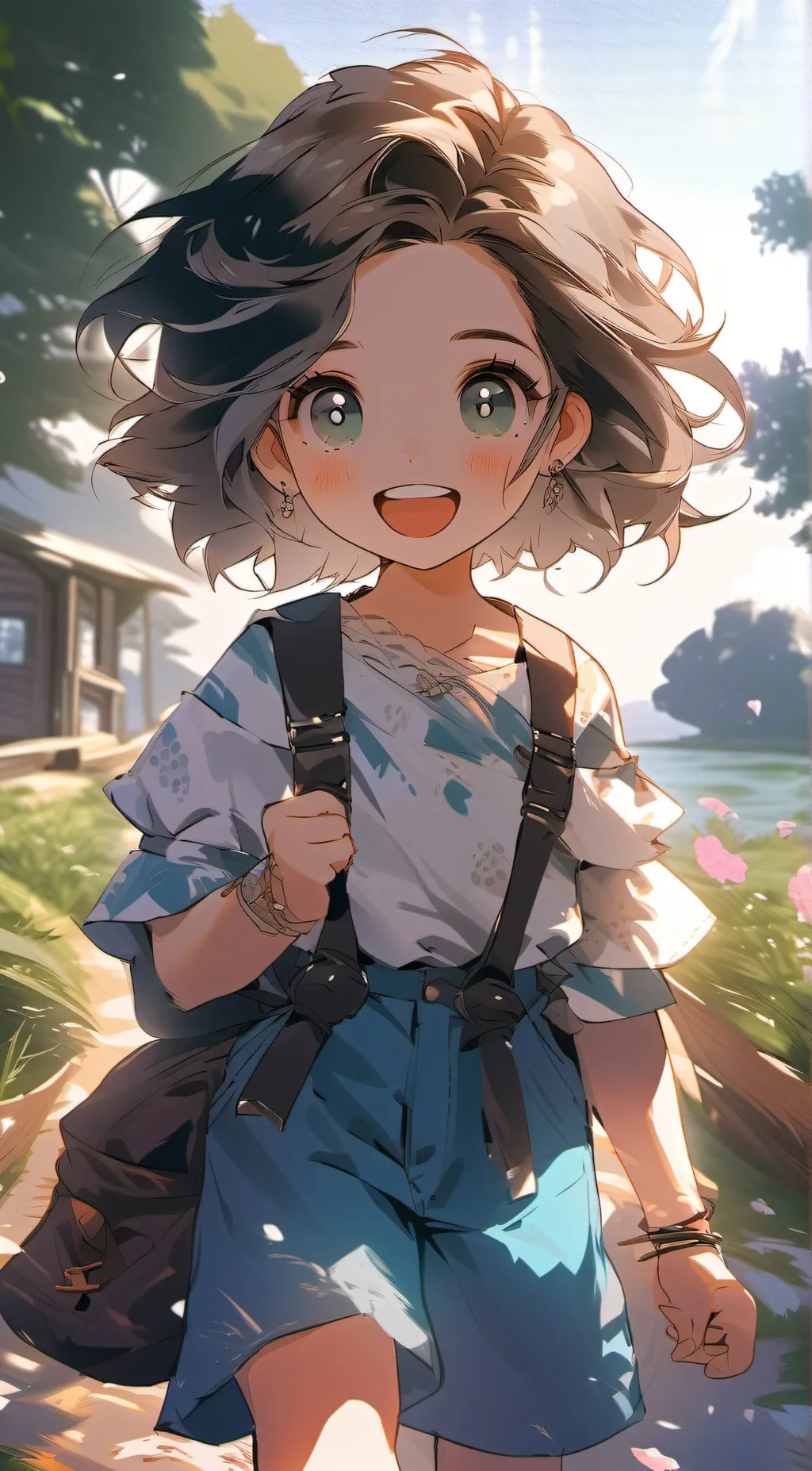 ai character: lily background