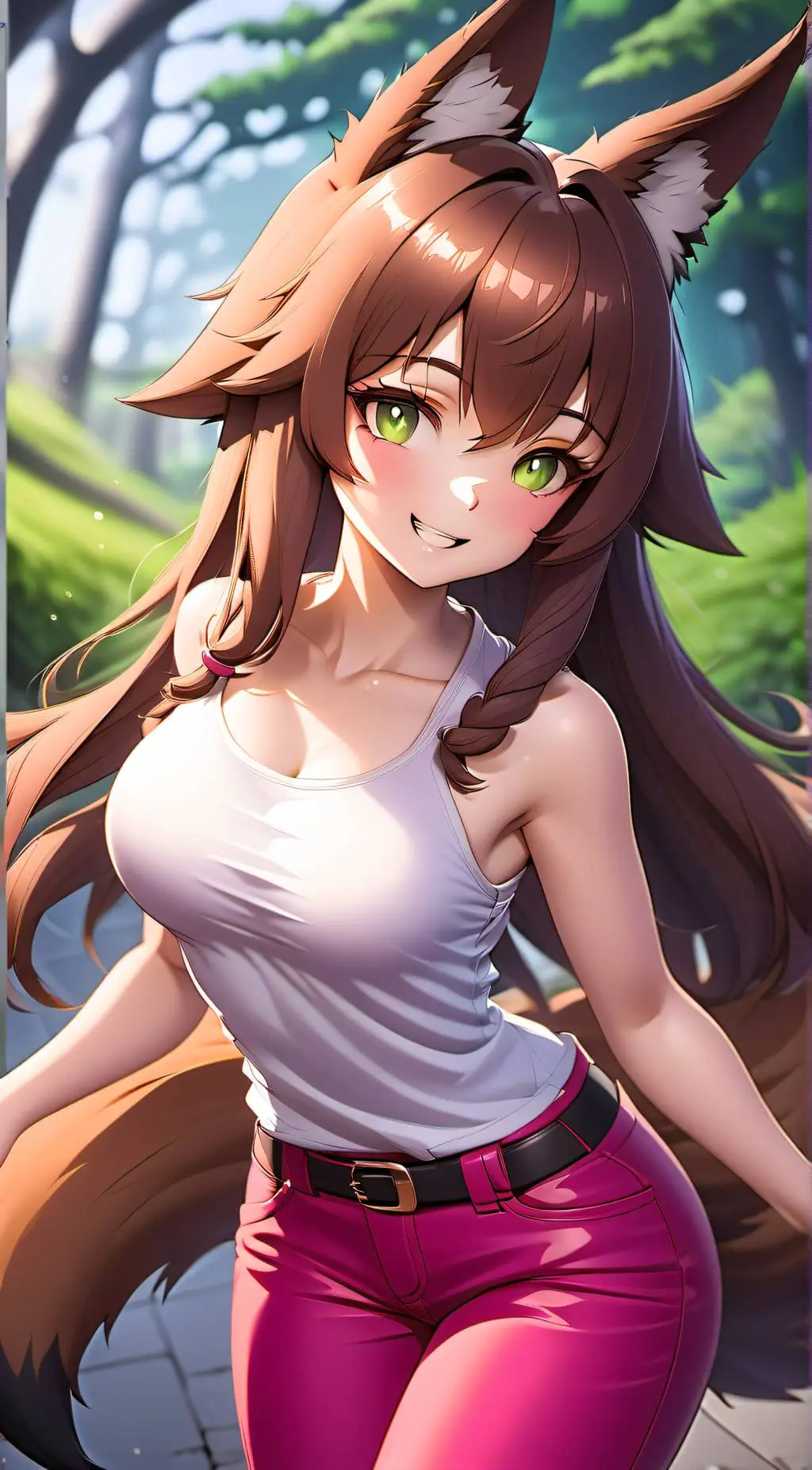 ai character: Hana background