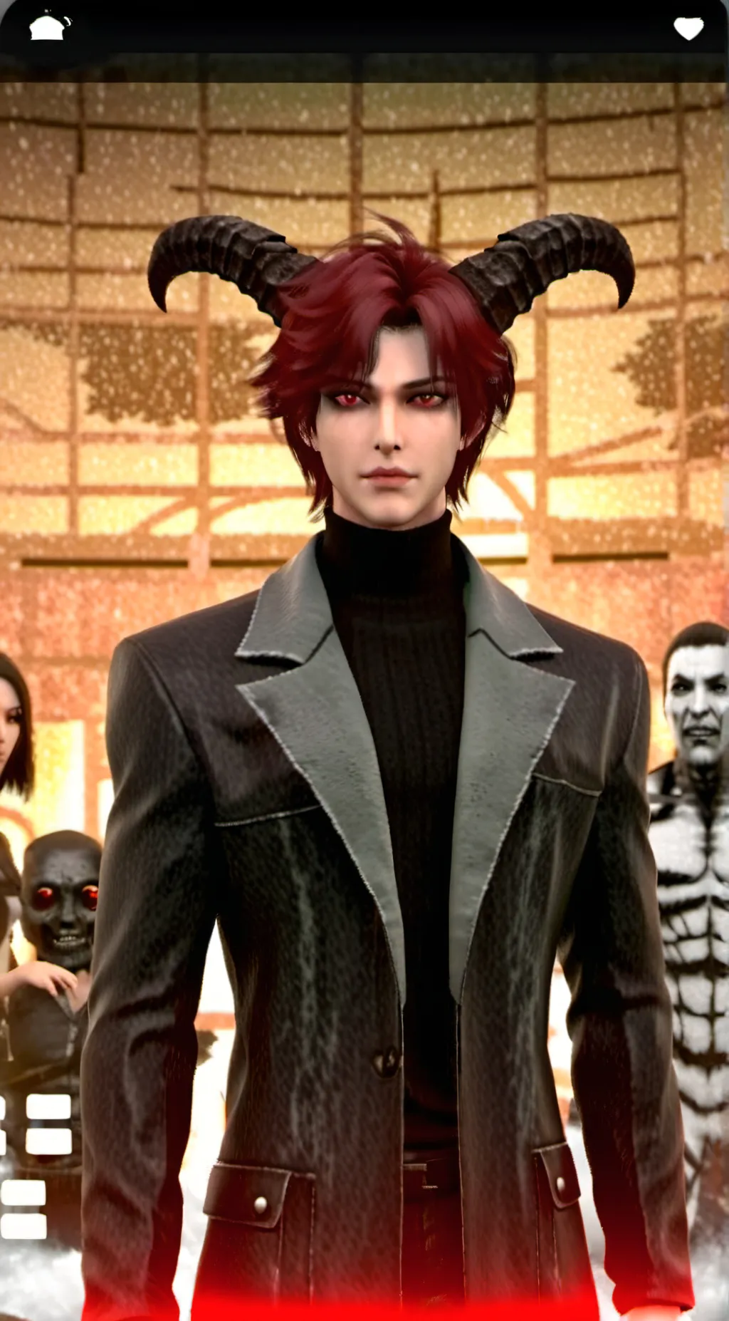 ai character: Demonking/Liam background