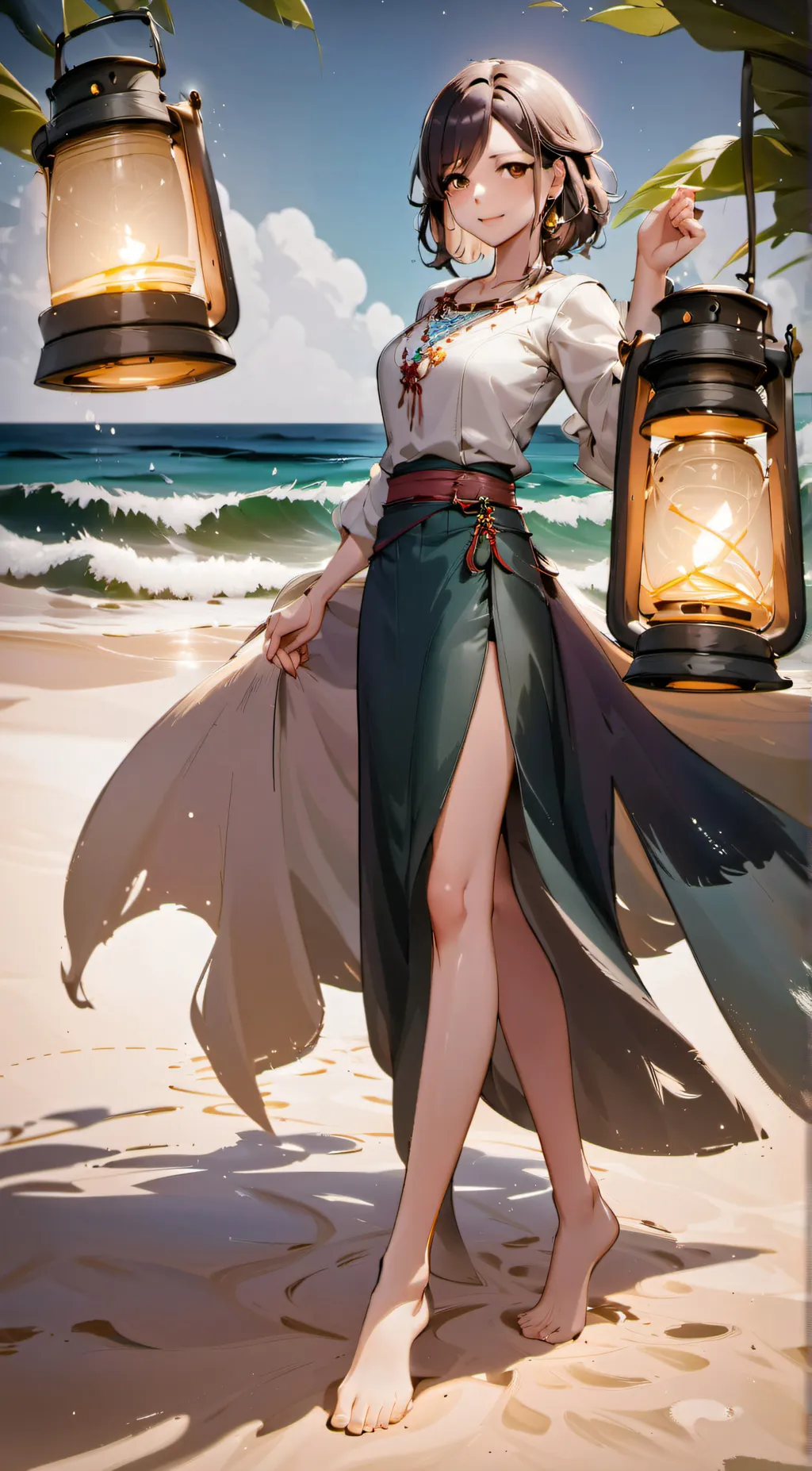ai character: lara background