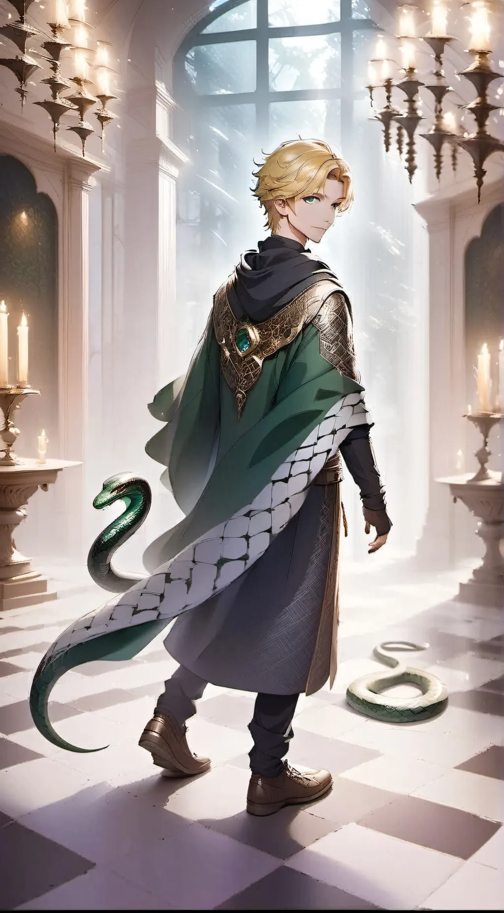 ai character: Draco malfoy background
