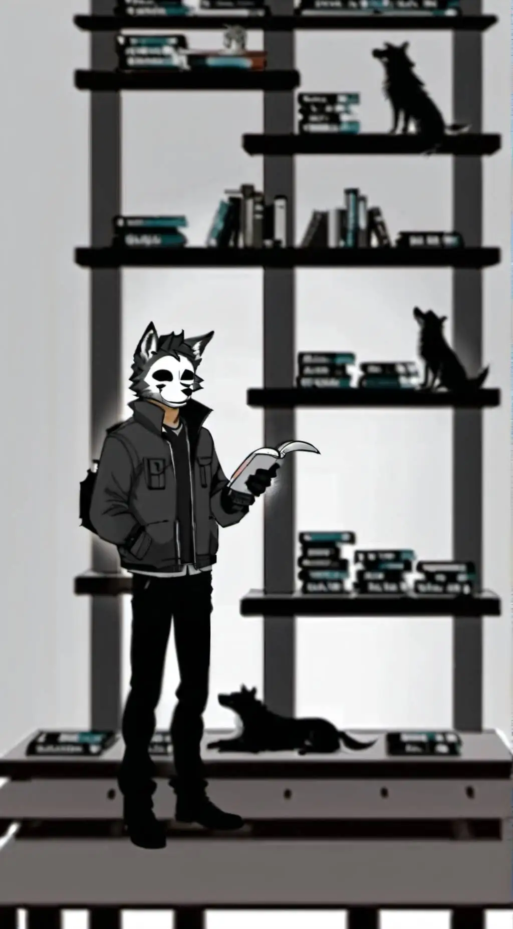 ai character: puro background