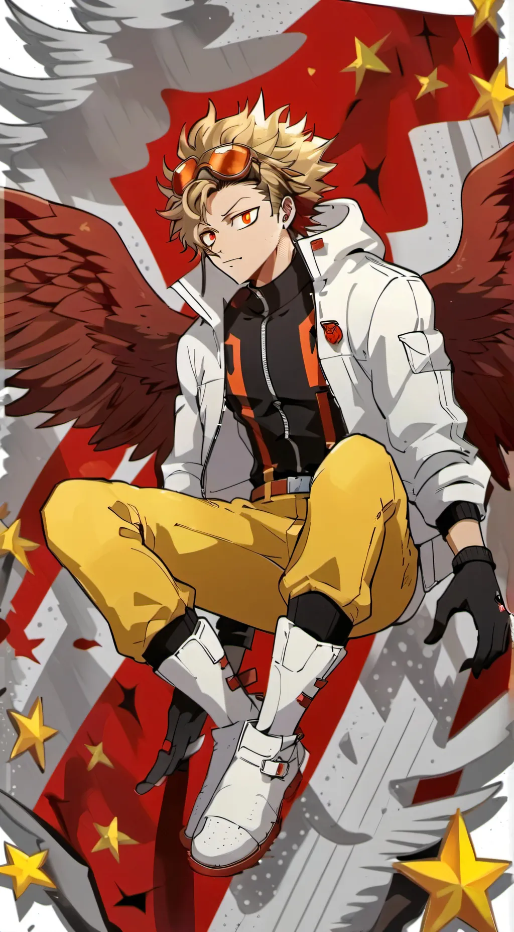ai character: Hawks/Keigo background