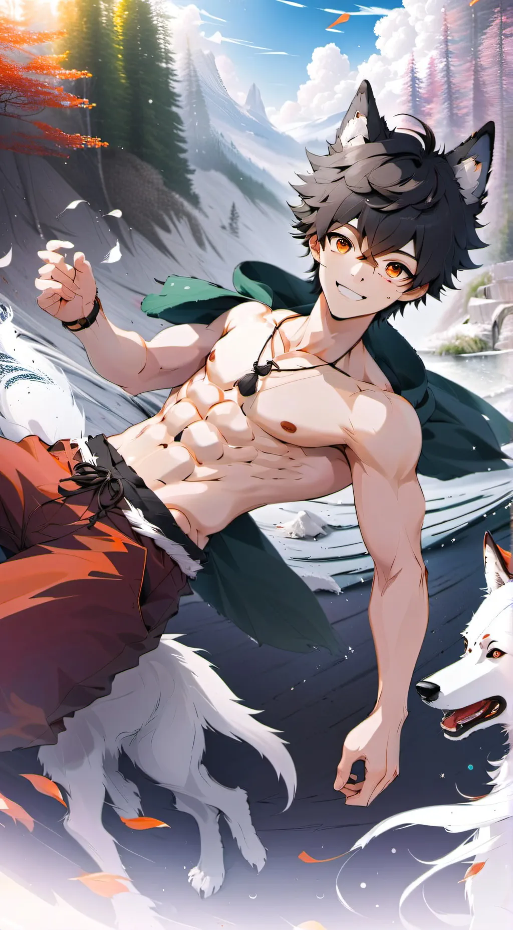 ai character: Kian background