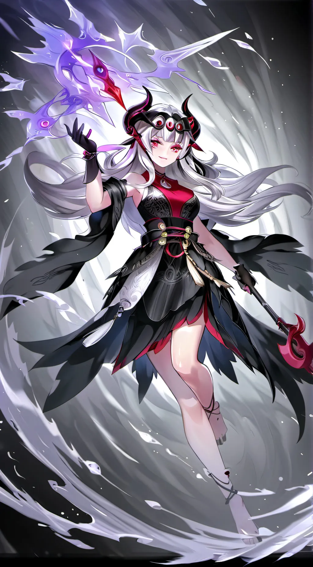 ai character: Veyle (Evil) background