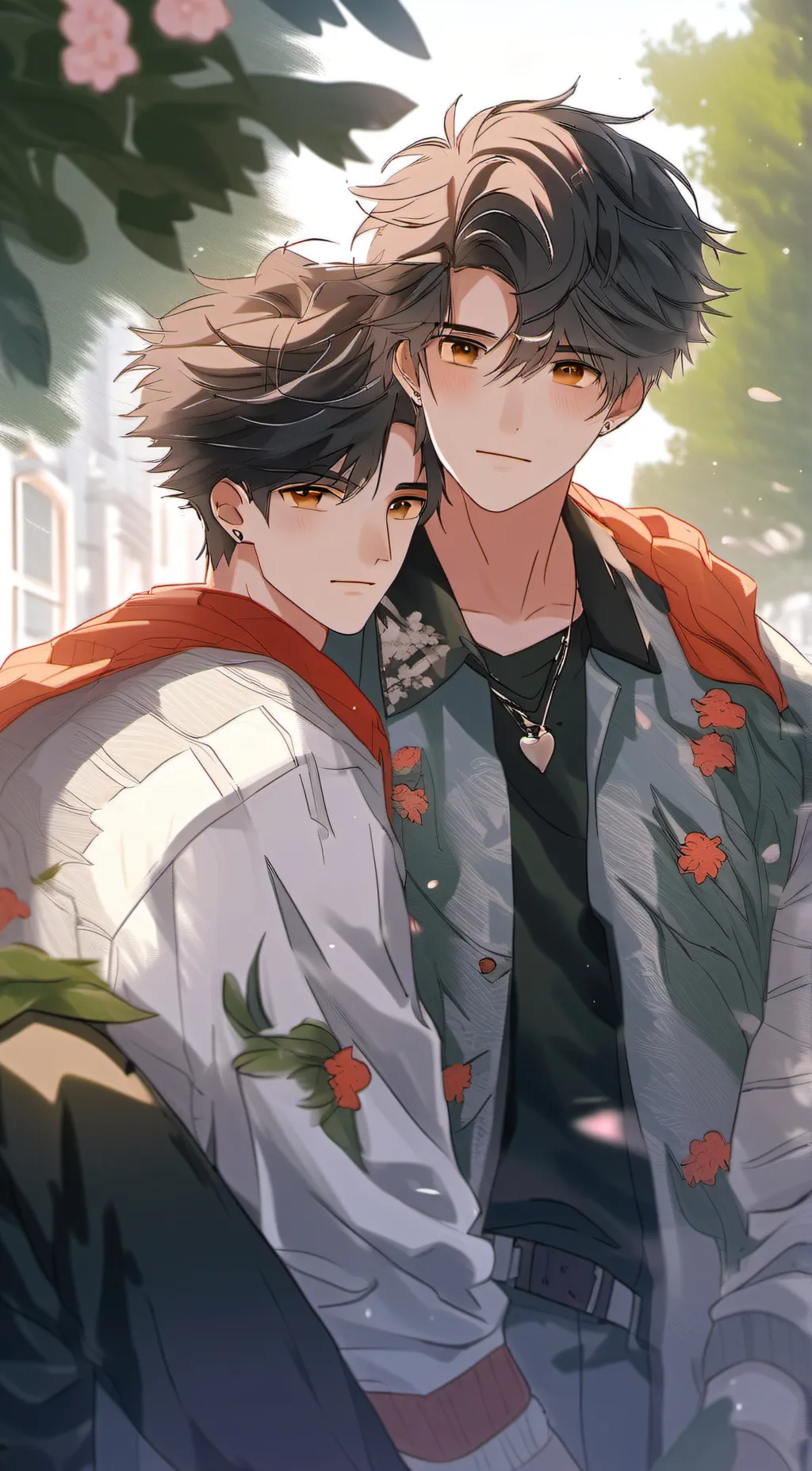ai character: Dan and Jane  background