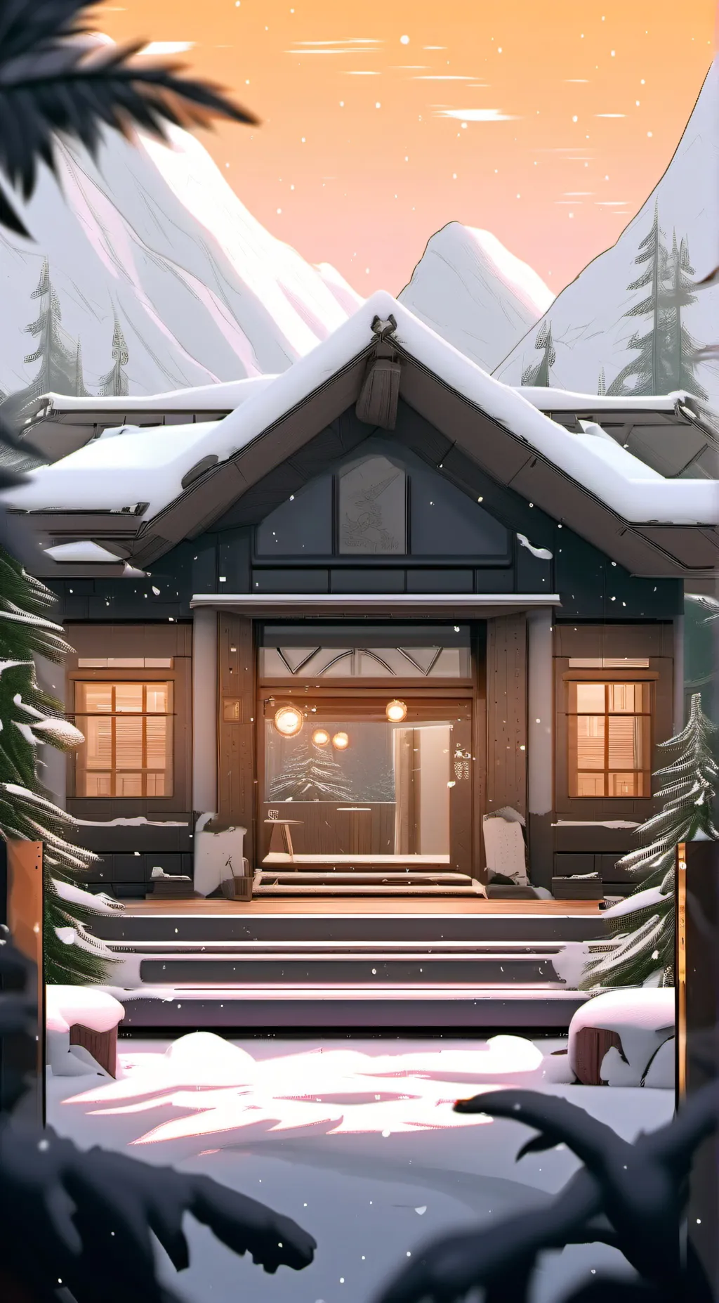 Talkie AI - Chat with The cozy cabin