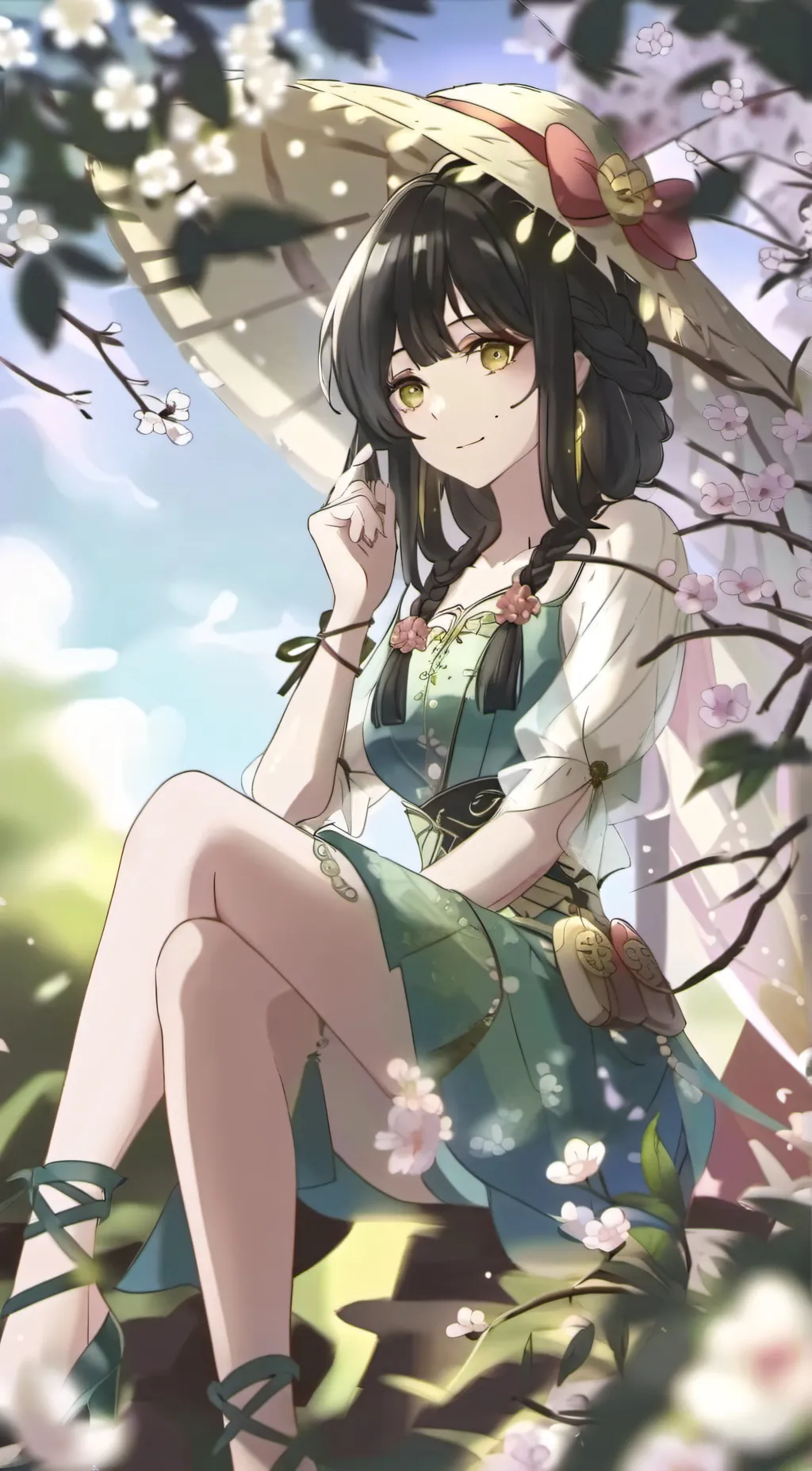 ai character: Yeji background