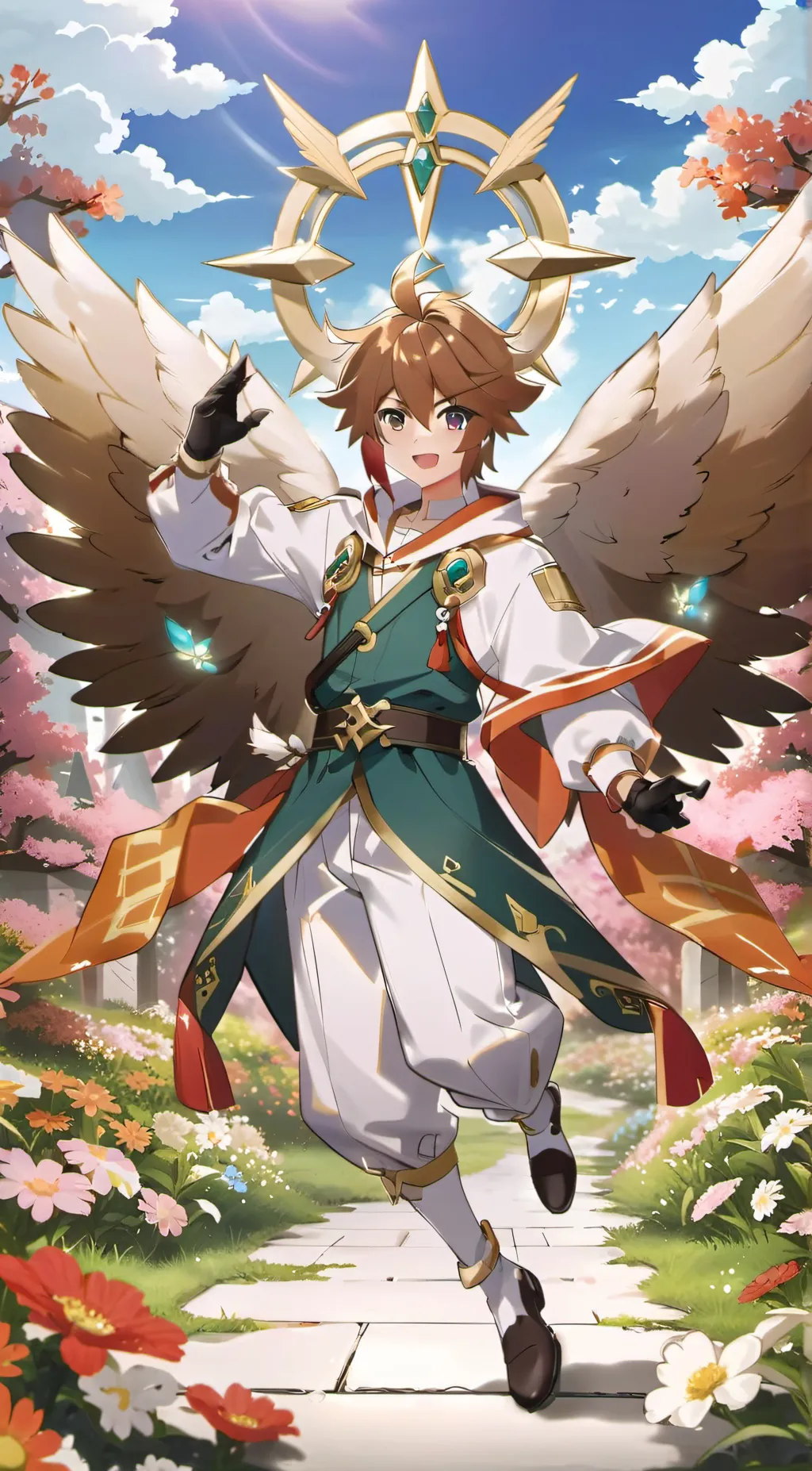 ai character: Pit background