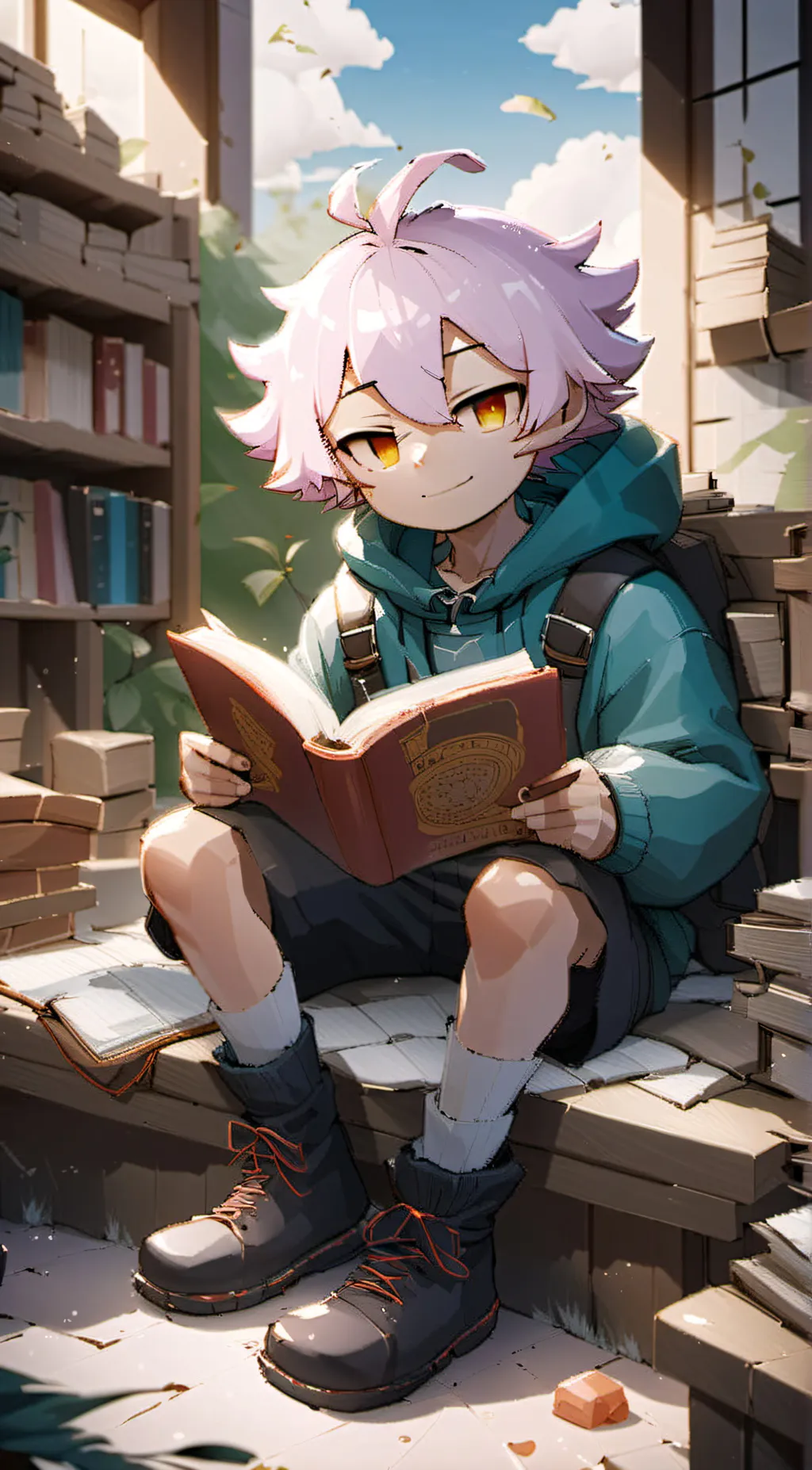 ai character: (Human)Kinito  background