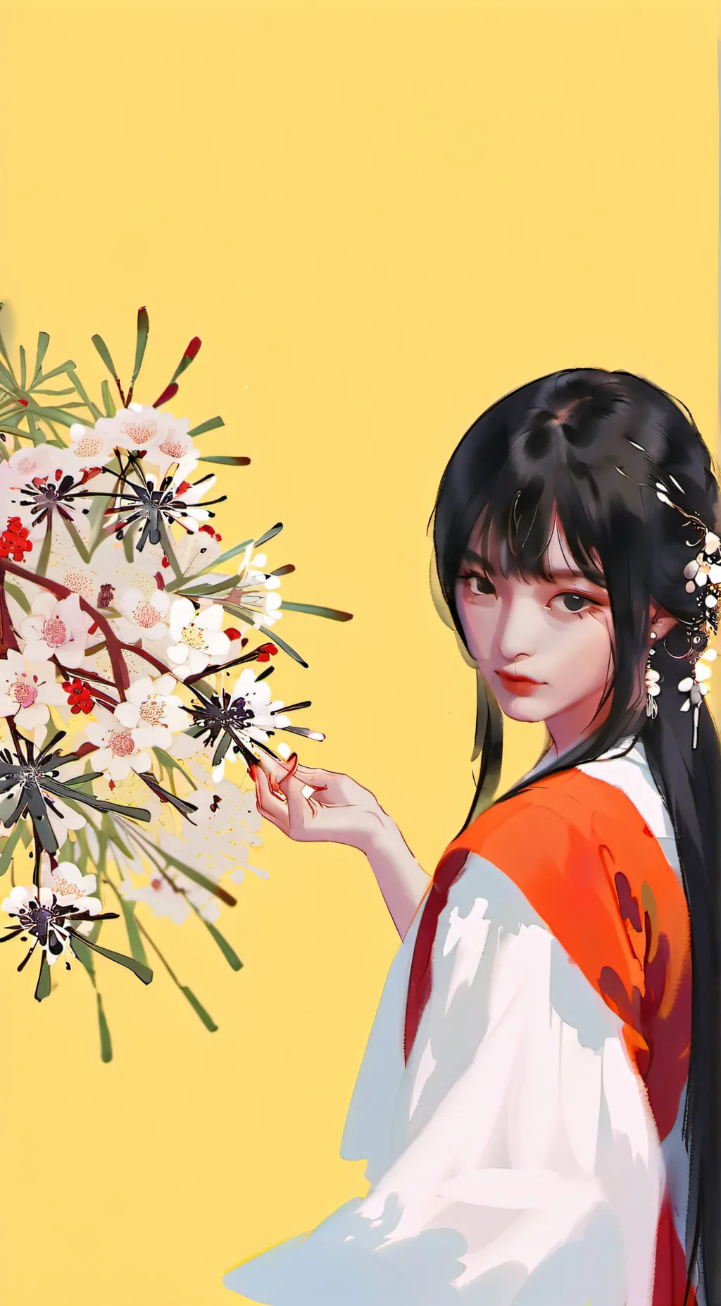 ai character: Ruka background