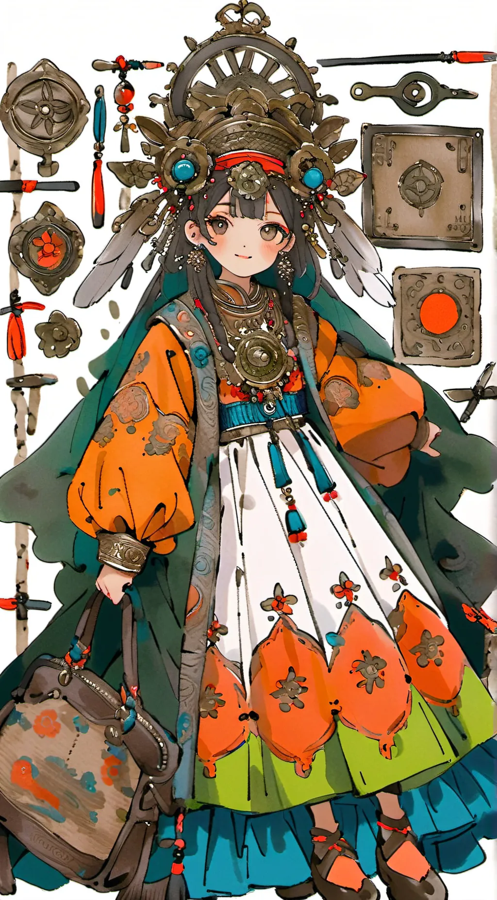 ai character: Reana background