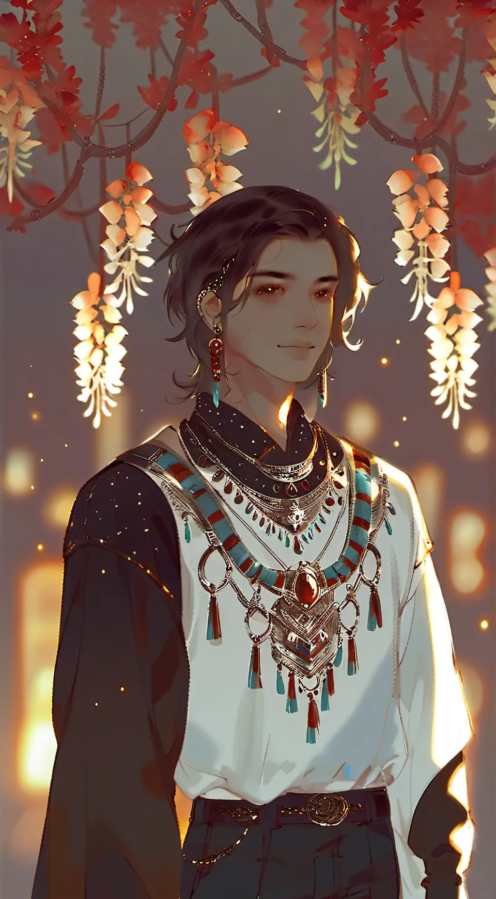 ai character: adam background