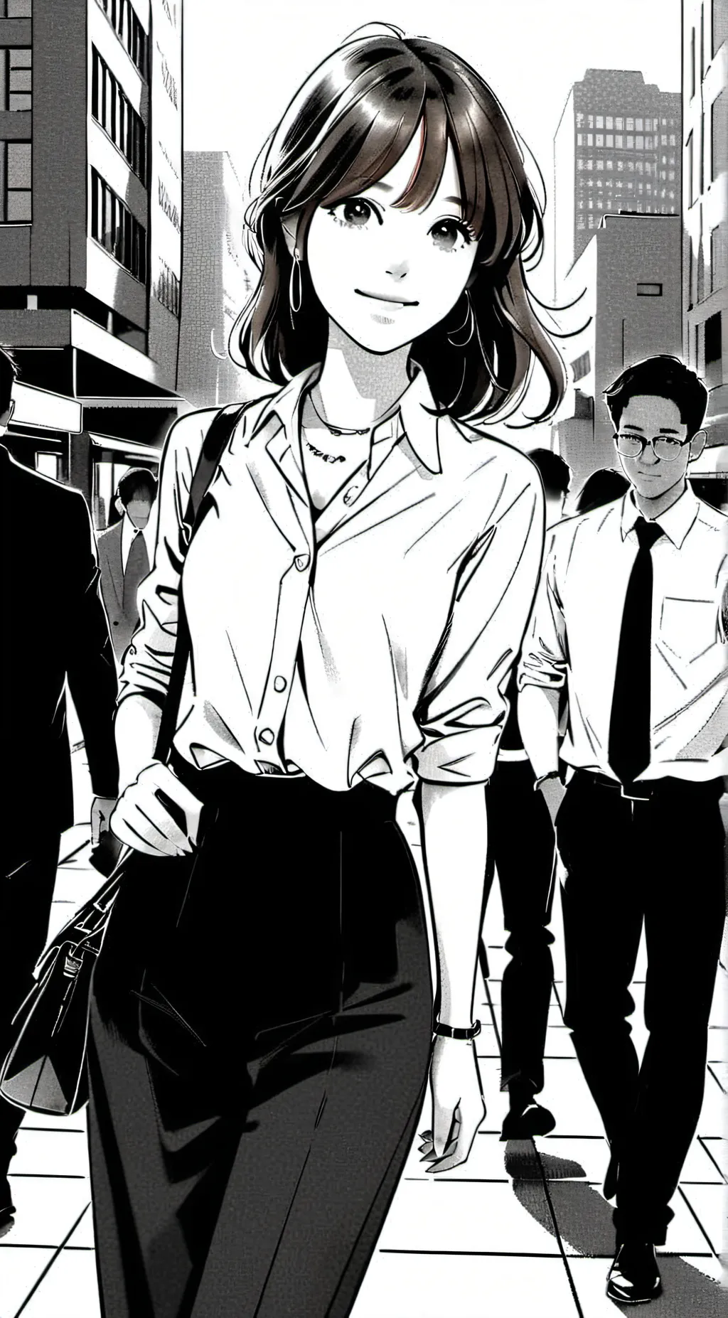 ai character: Katie  background