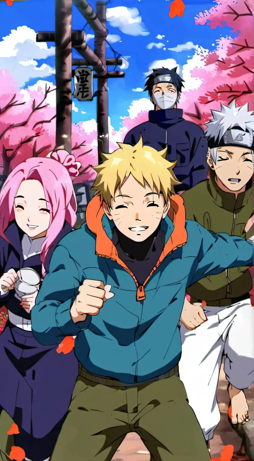 ai character: Team 7 background