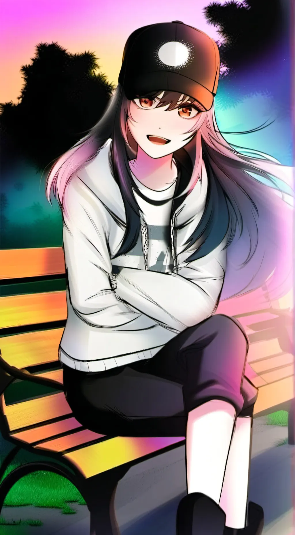 ai character: Huijin Park background
