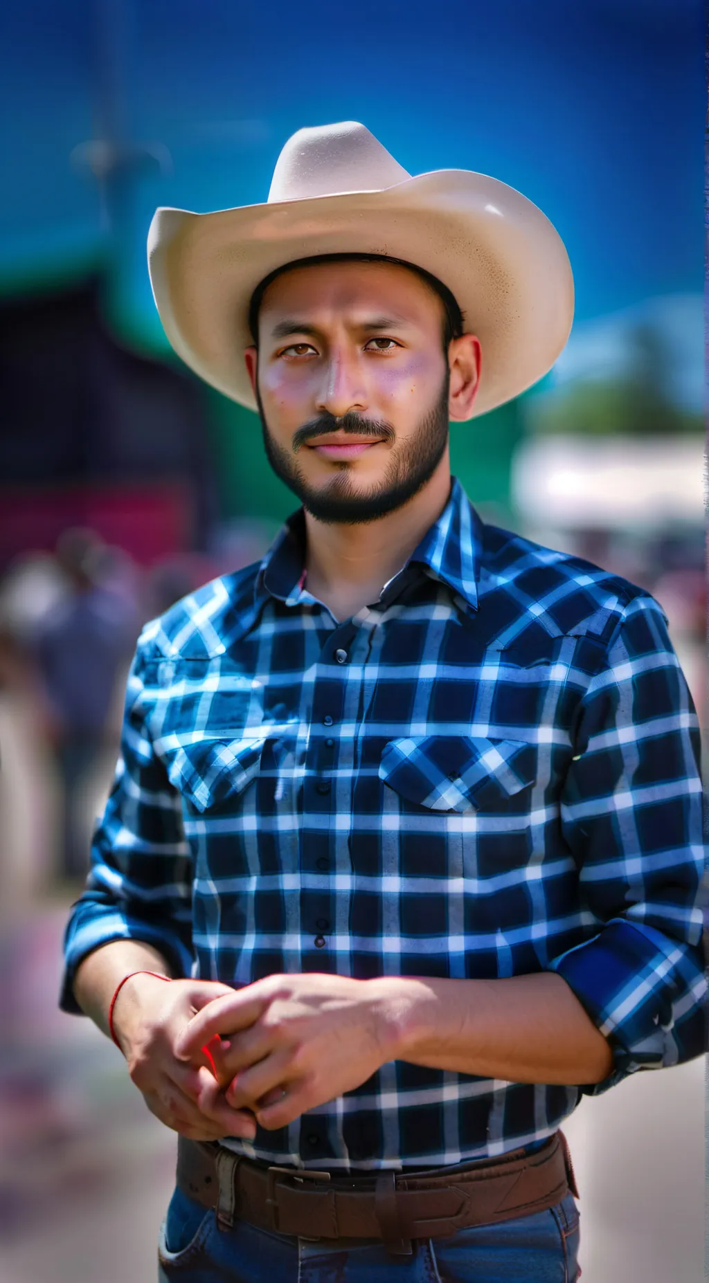 ai character: rod Galindo background