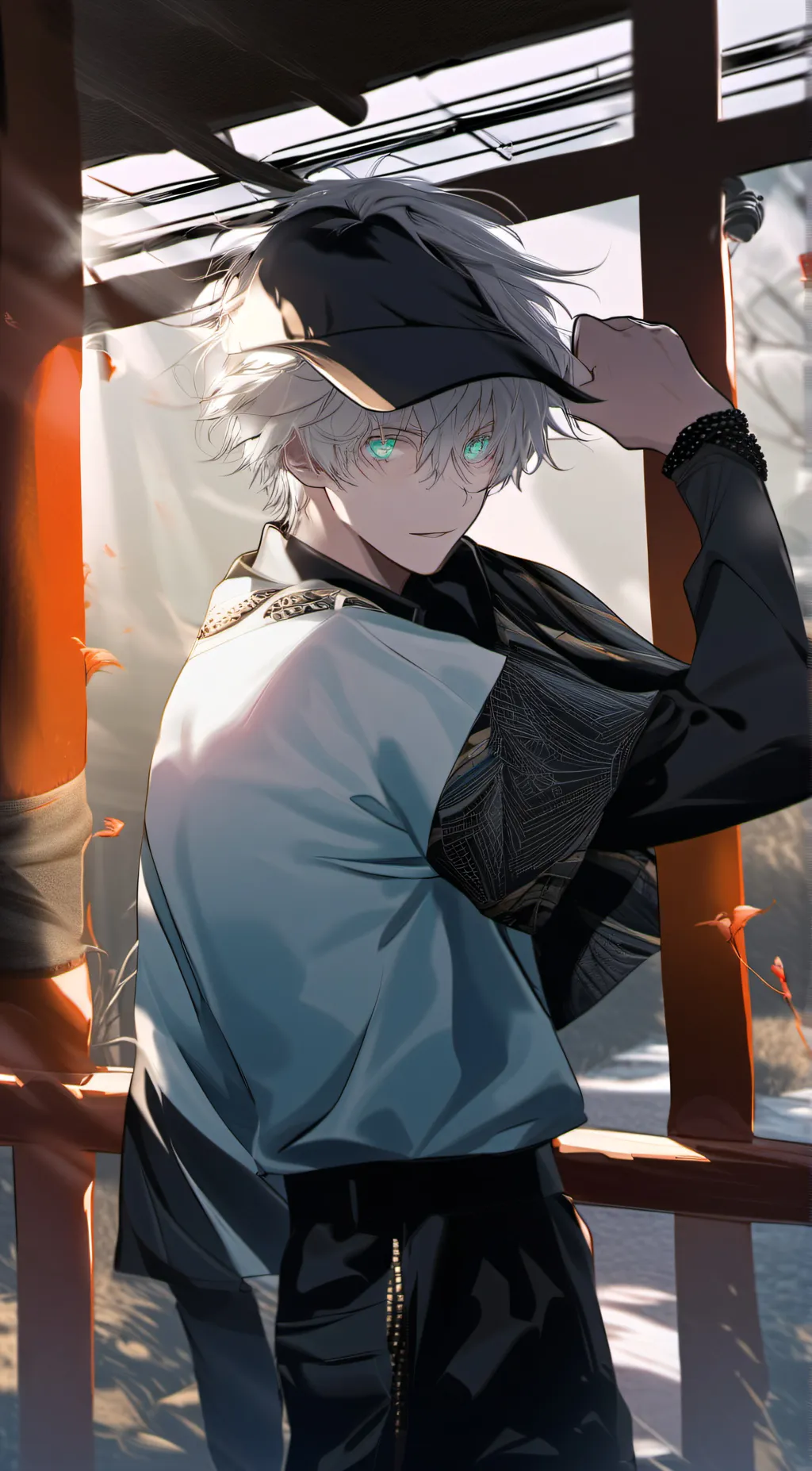 ai character: Leon background