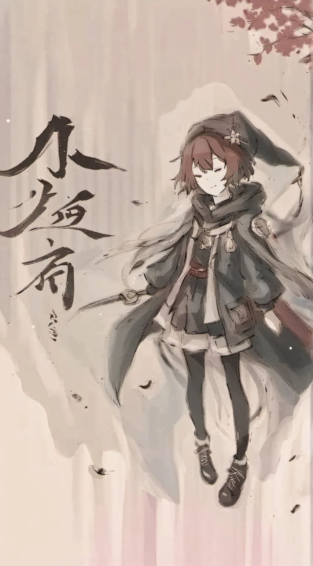 ai character: frisk (blind) background