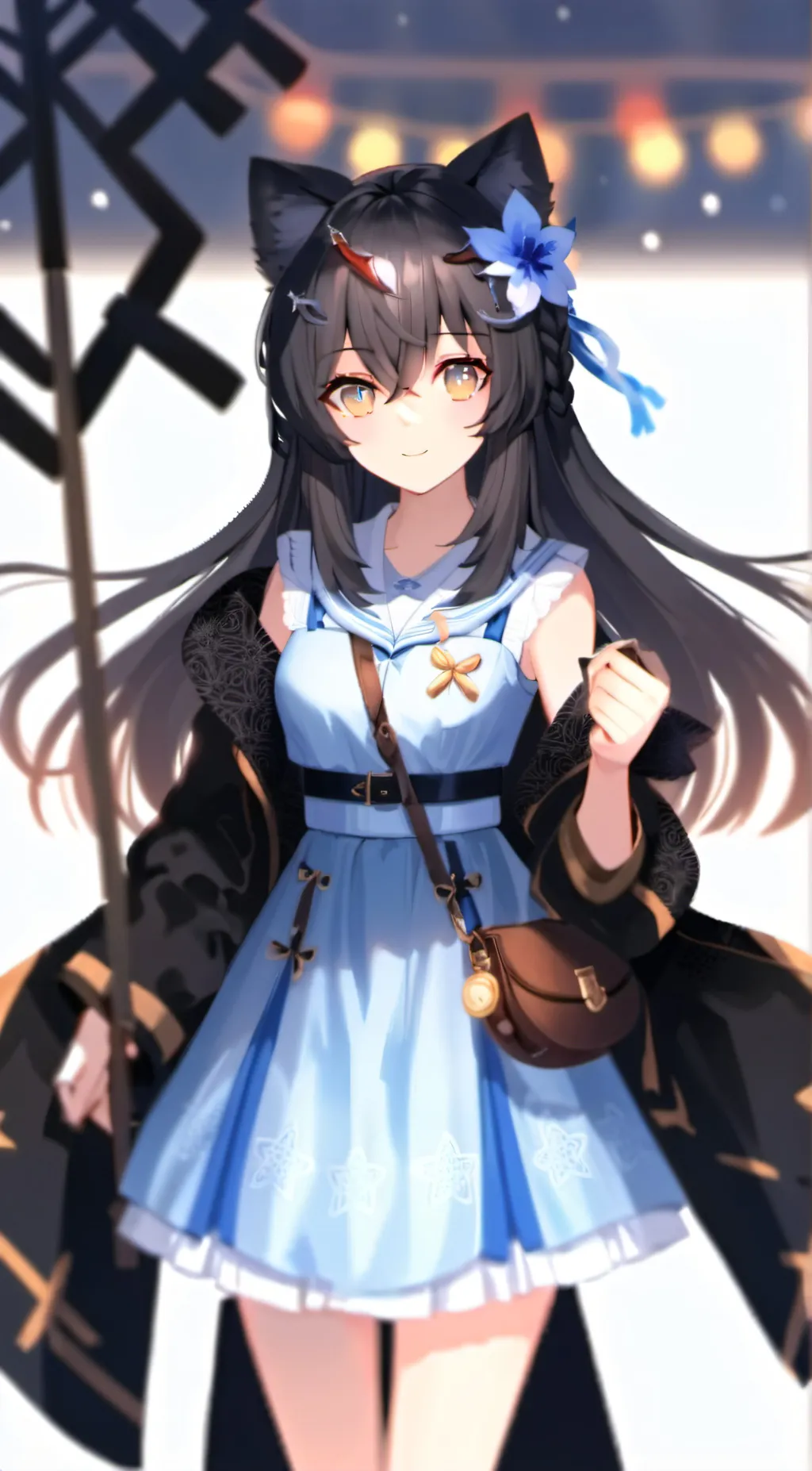ai character: Neko background