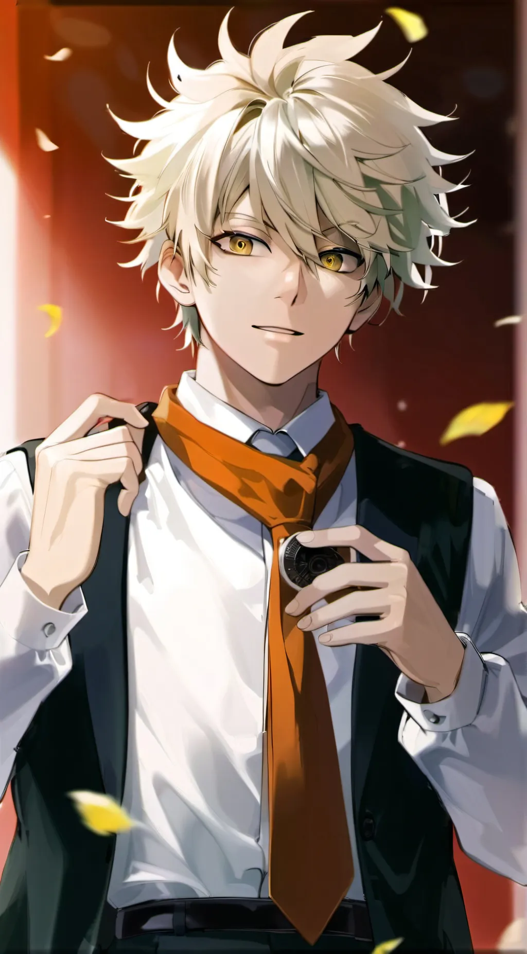 ai character: cheating bakugo  background