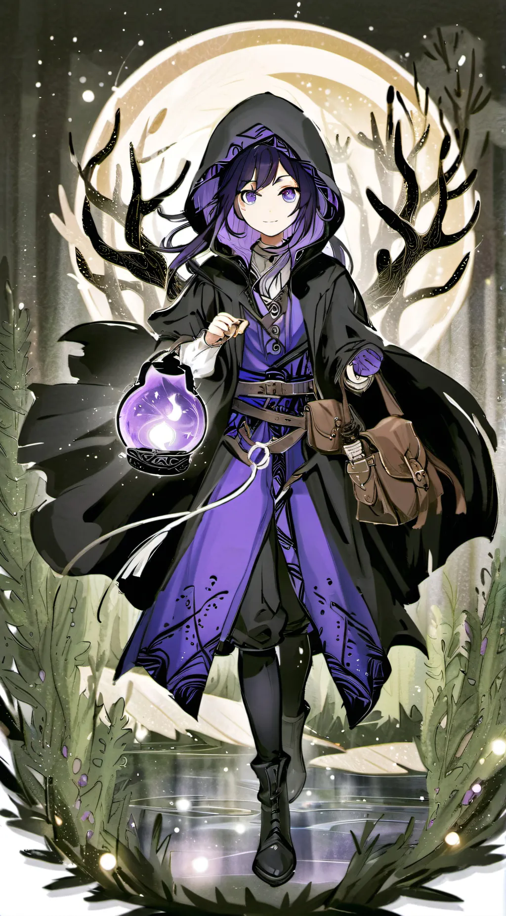 ai character: horuka background