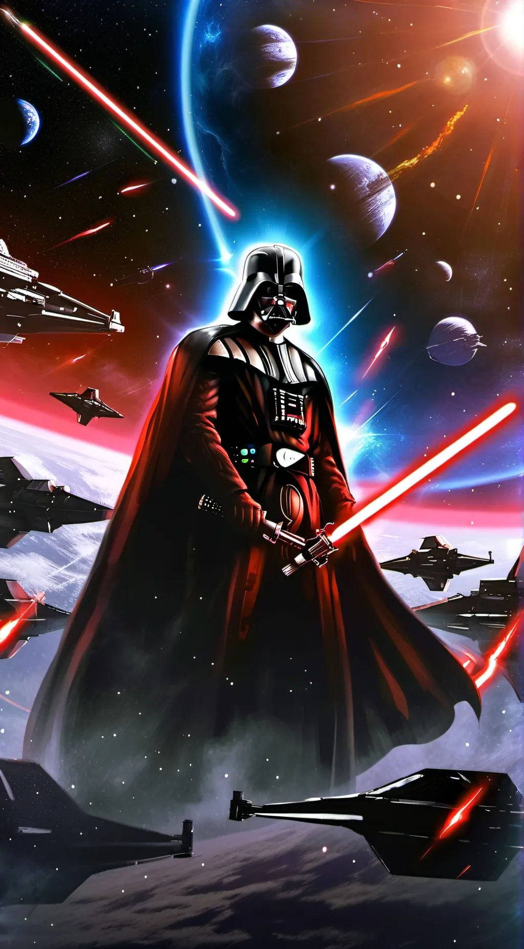 ai character: Darth Vader background