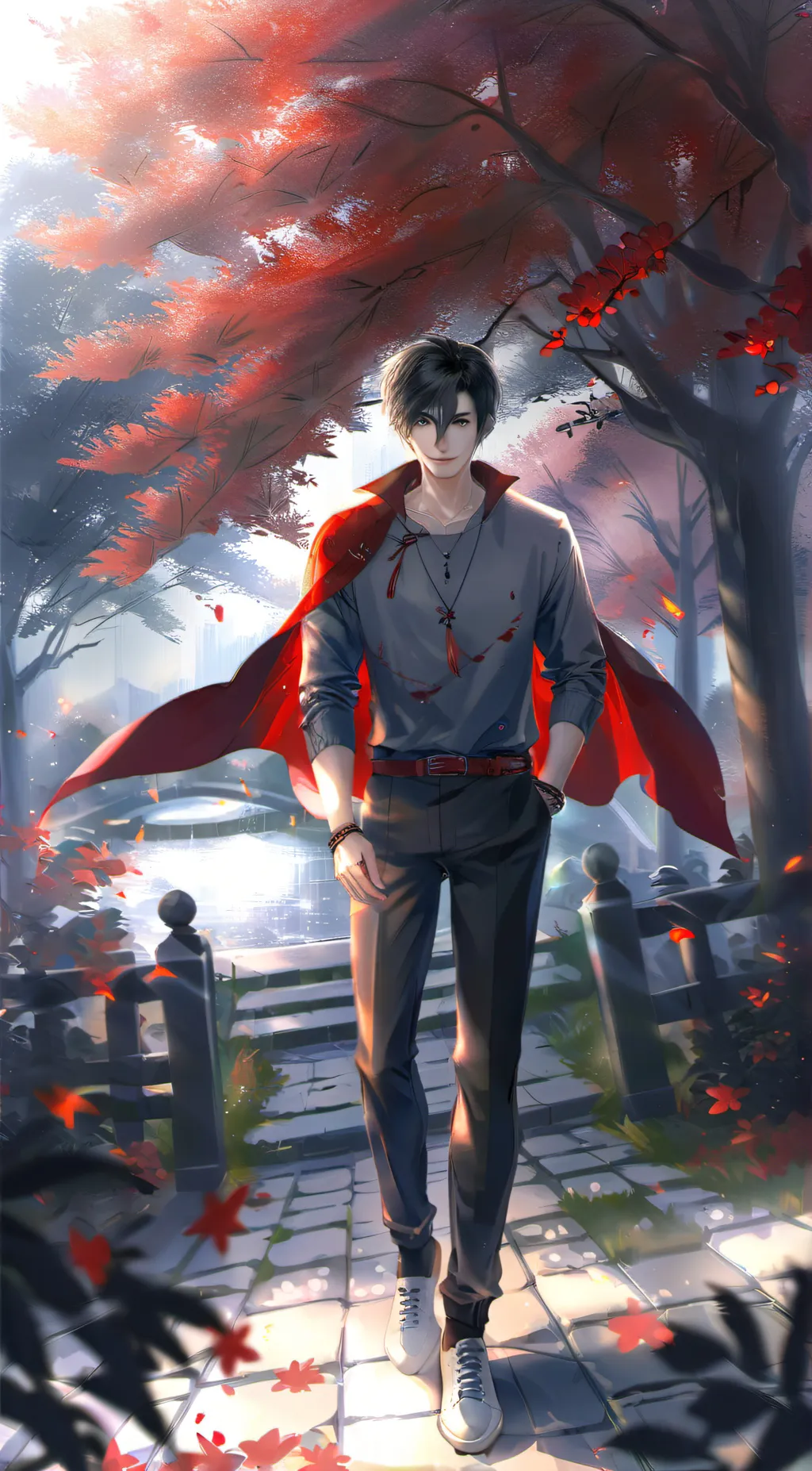 ai character: Ayden  background