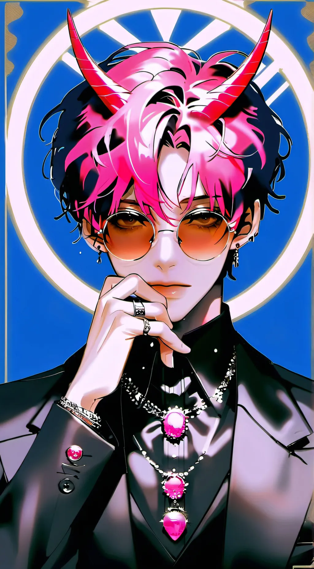 ai character: Ray background