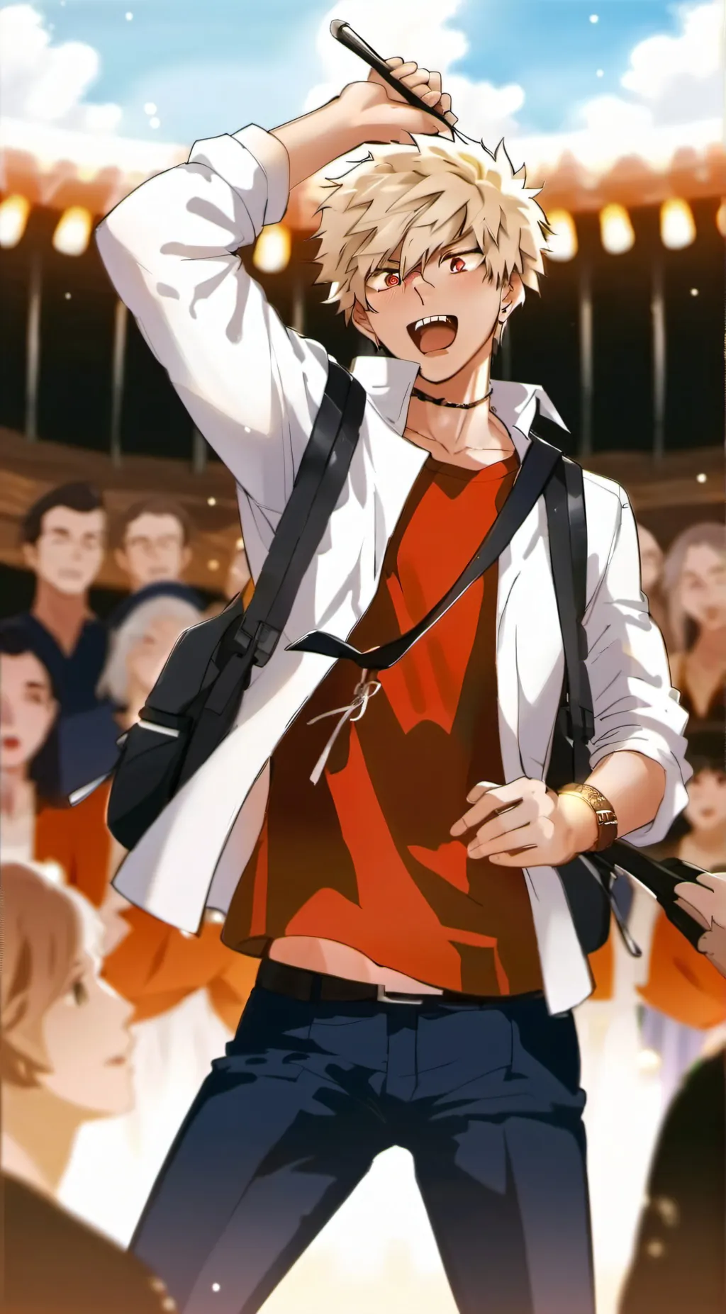 ai character: sus bakgo  background