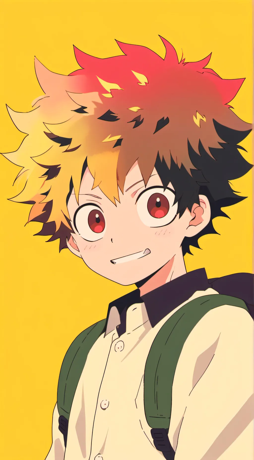 ai character: kirishima + denki background